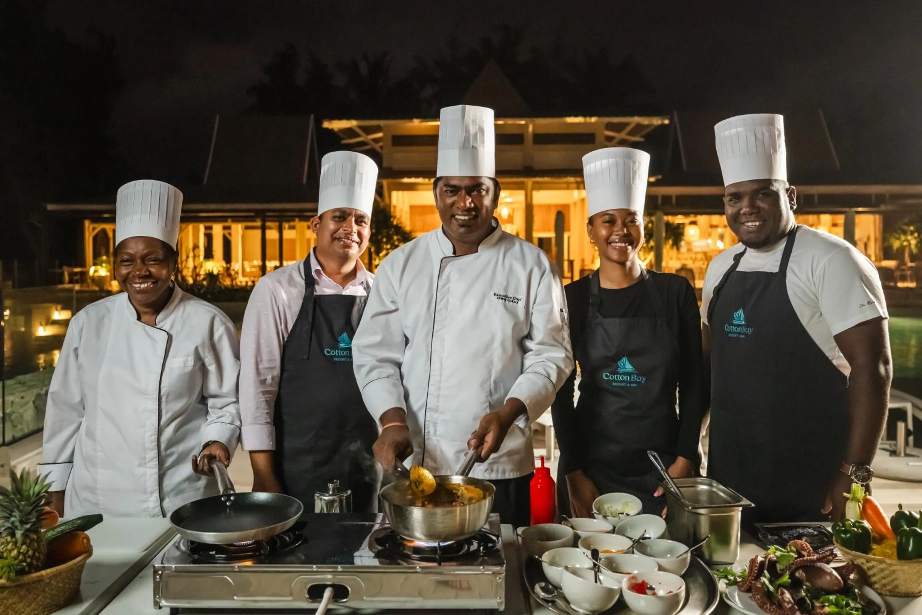 Staff in Cotton Bay Resort & Spa