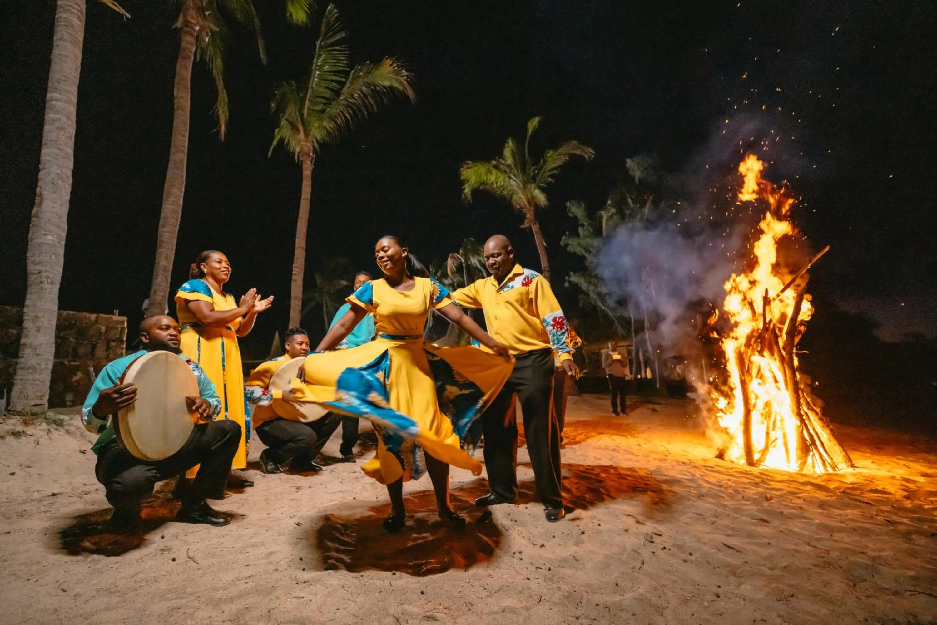 People in Cotton Bay Resort & Spa