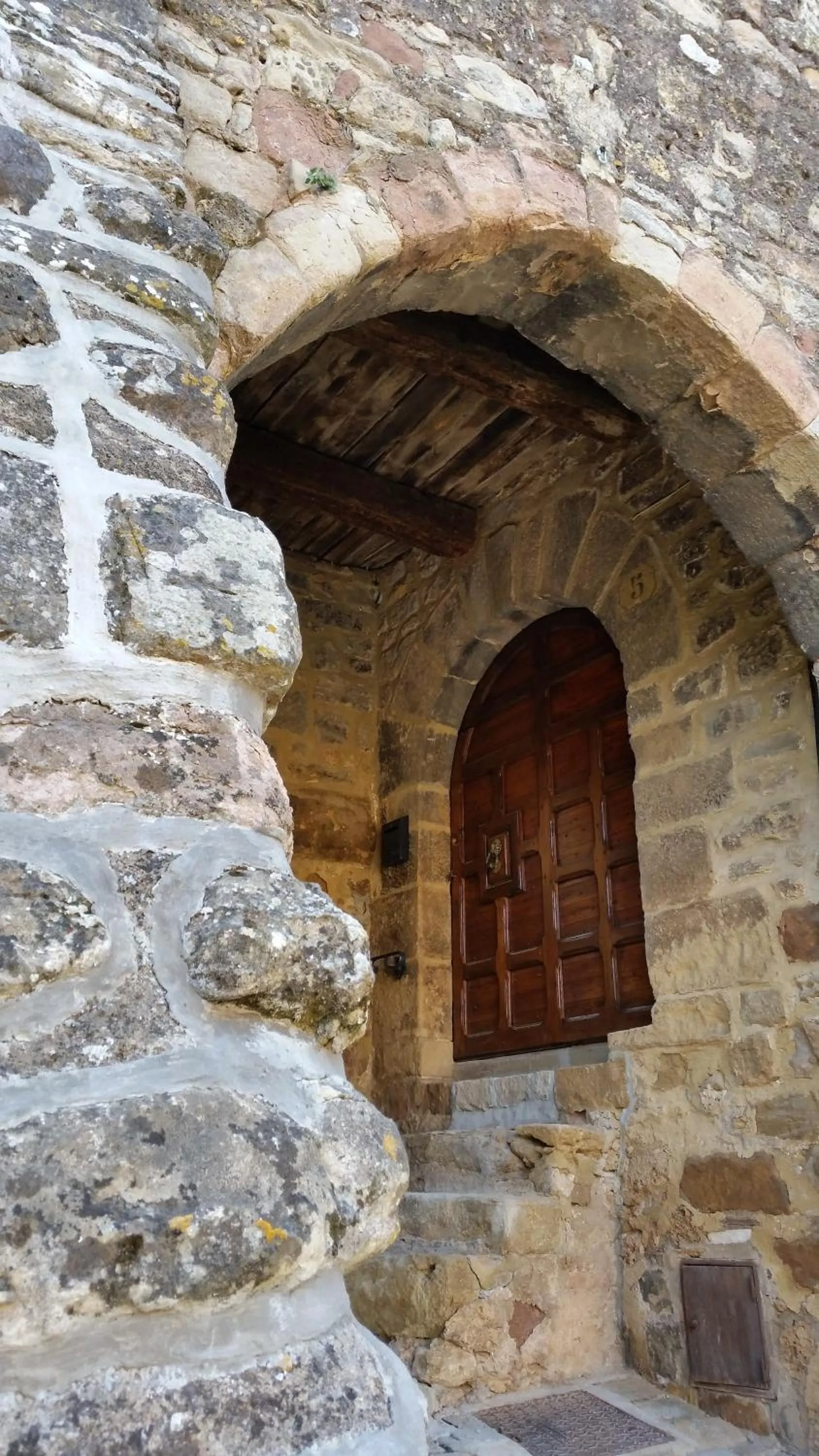 Facade/entrance in Villa Arca