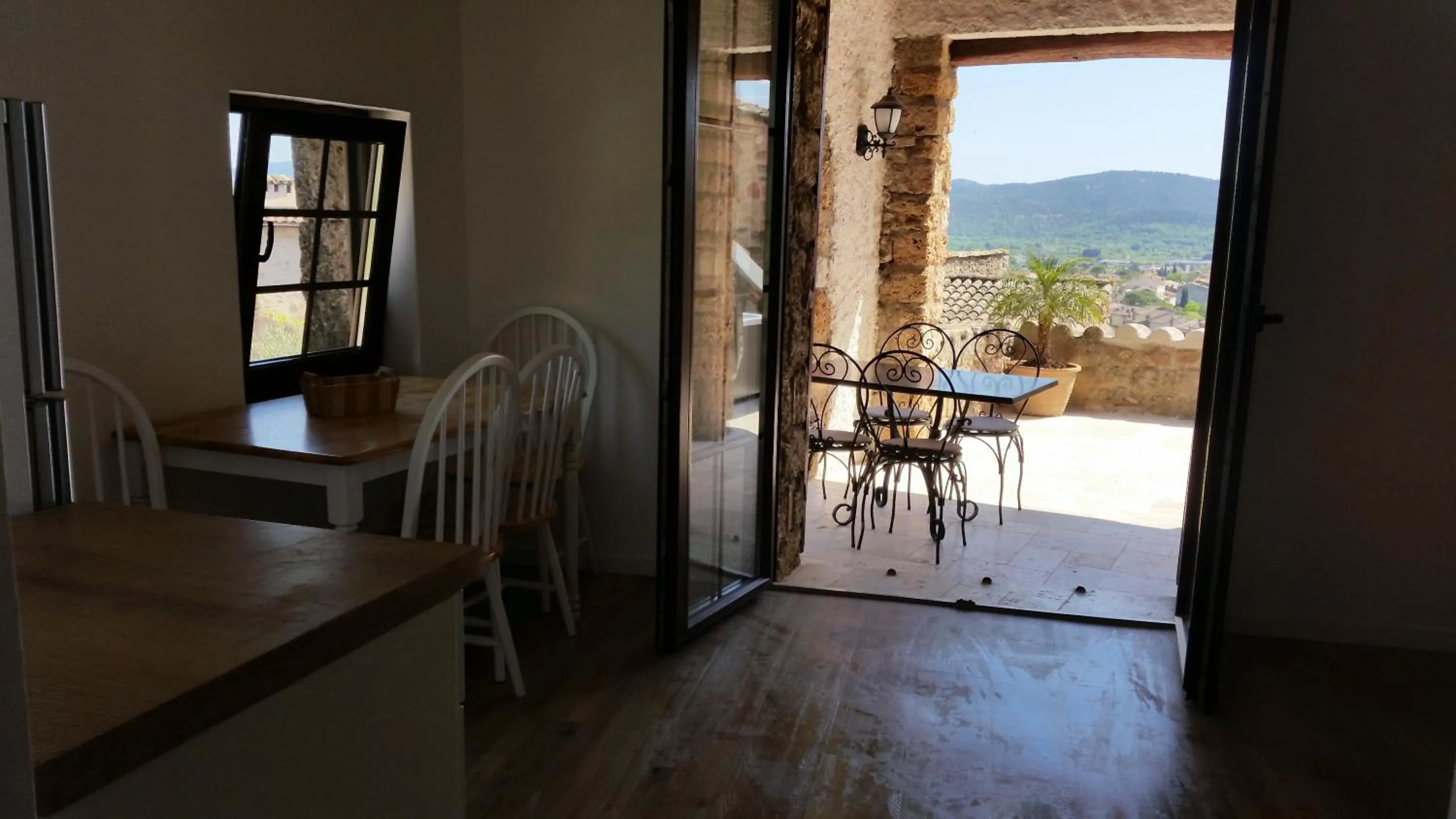 Dining area in Villa Arca