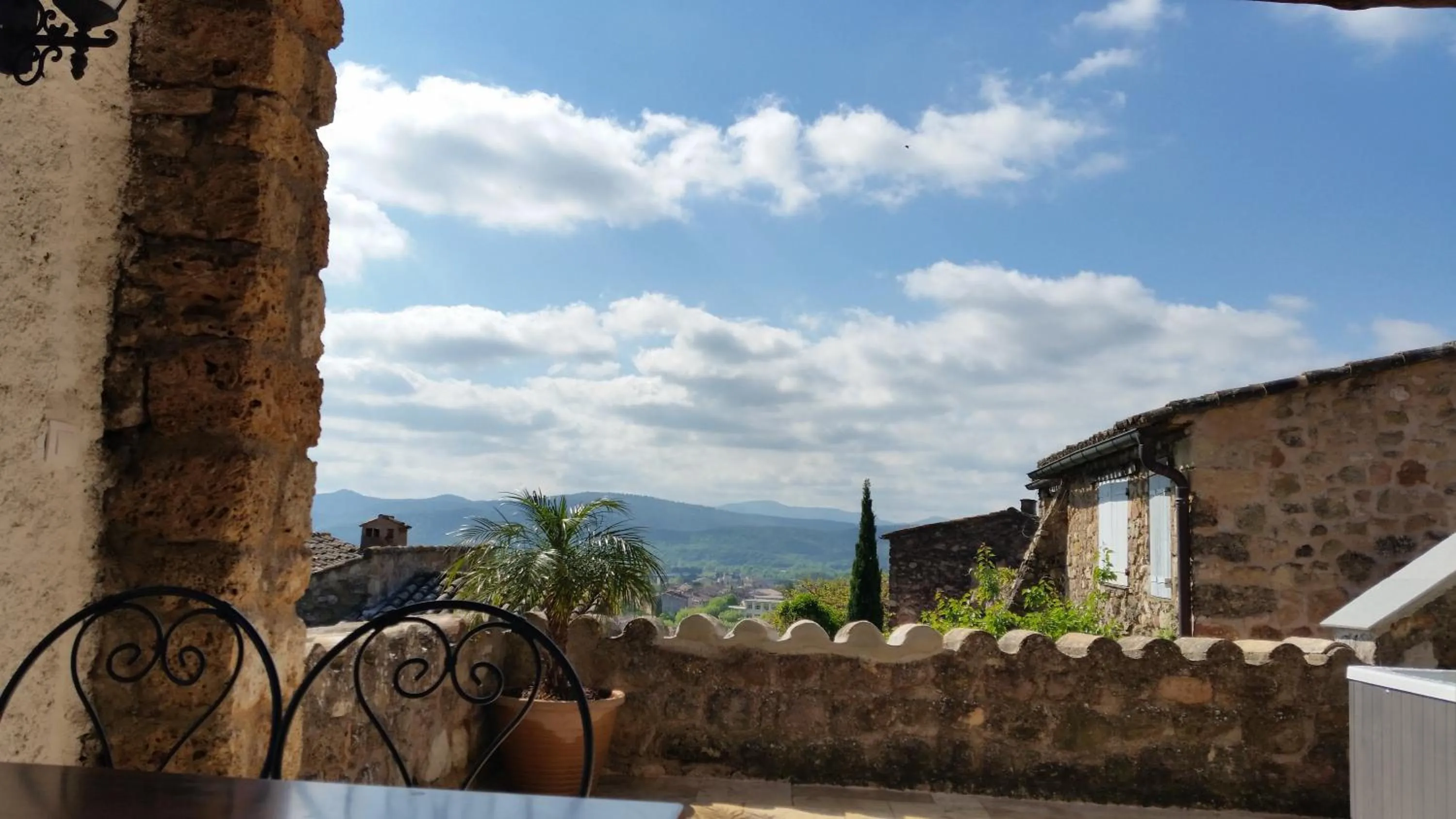 Mountain view in Villa Arca