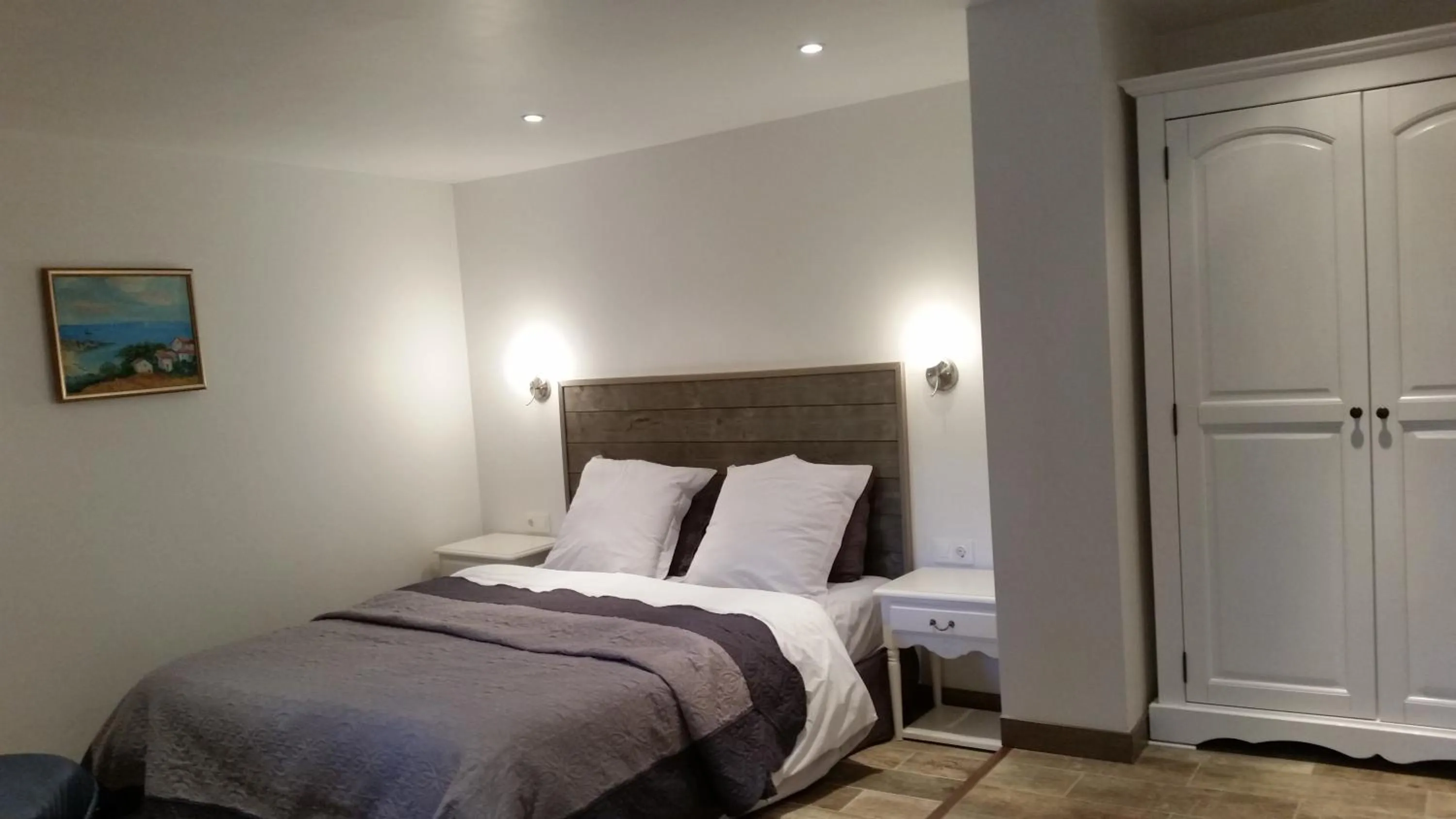 Bedroom, Bed in Villa Arca