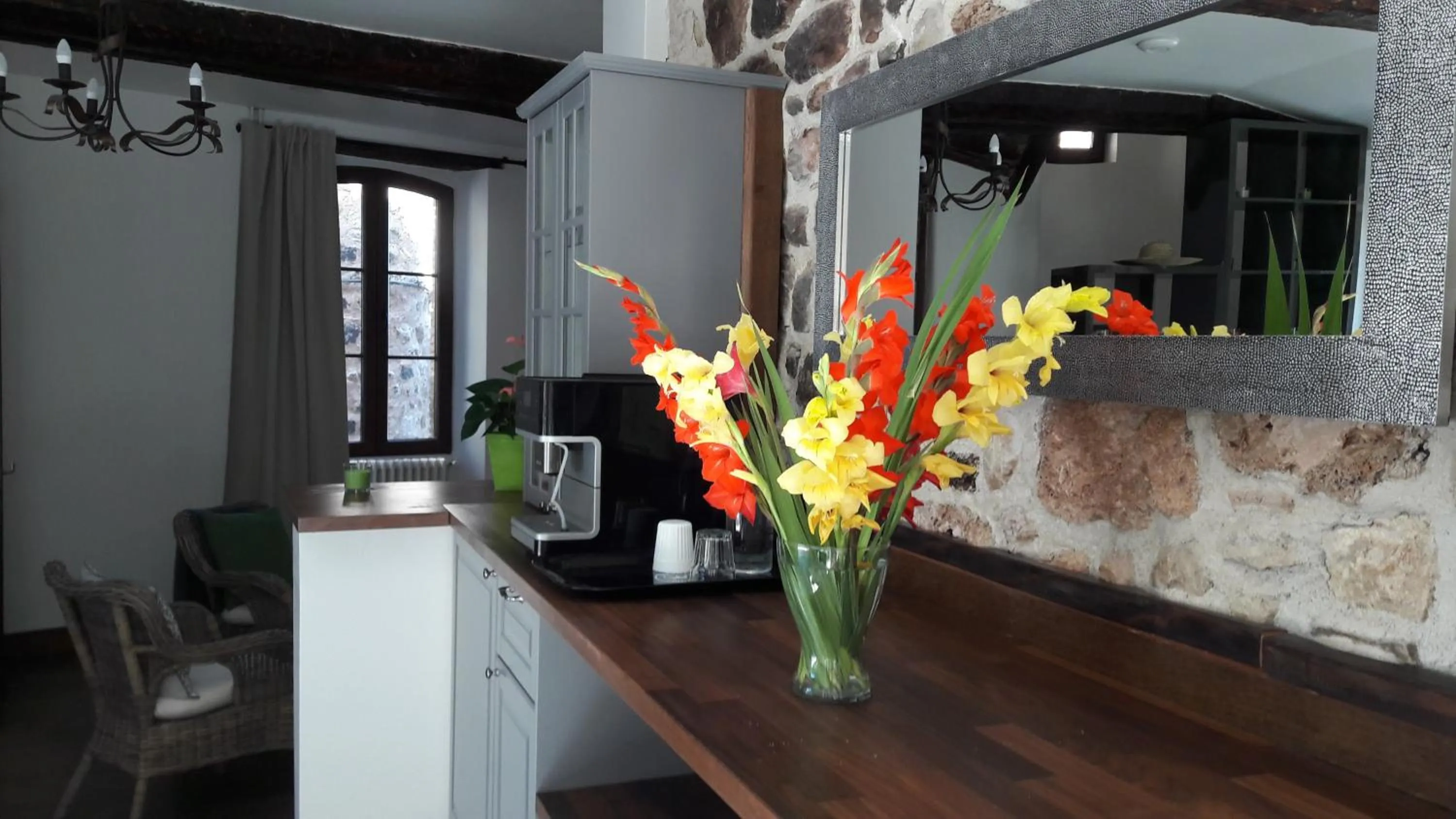 Lobby or reception in Villa Arca