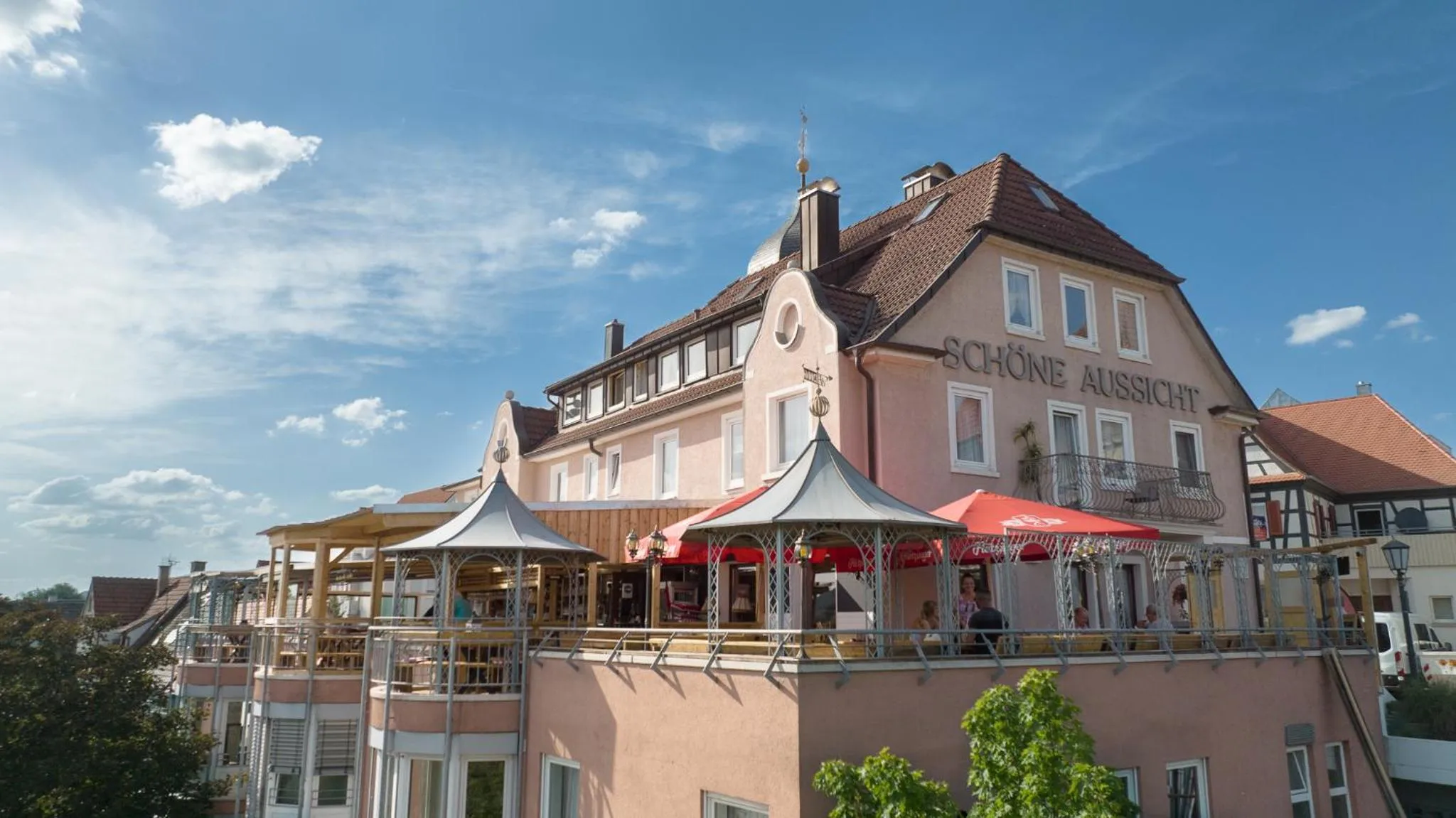 Restaurant/places to eat in Hotel Schöne Aussicht