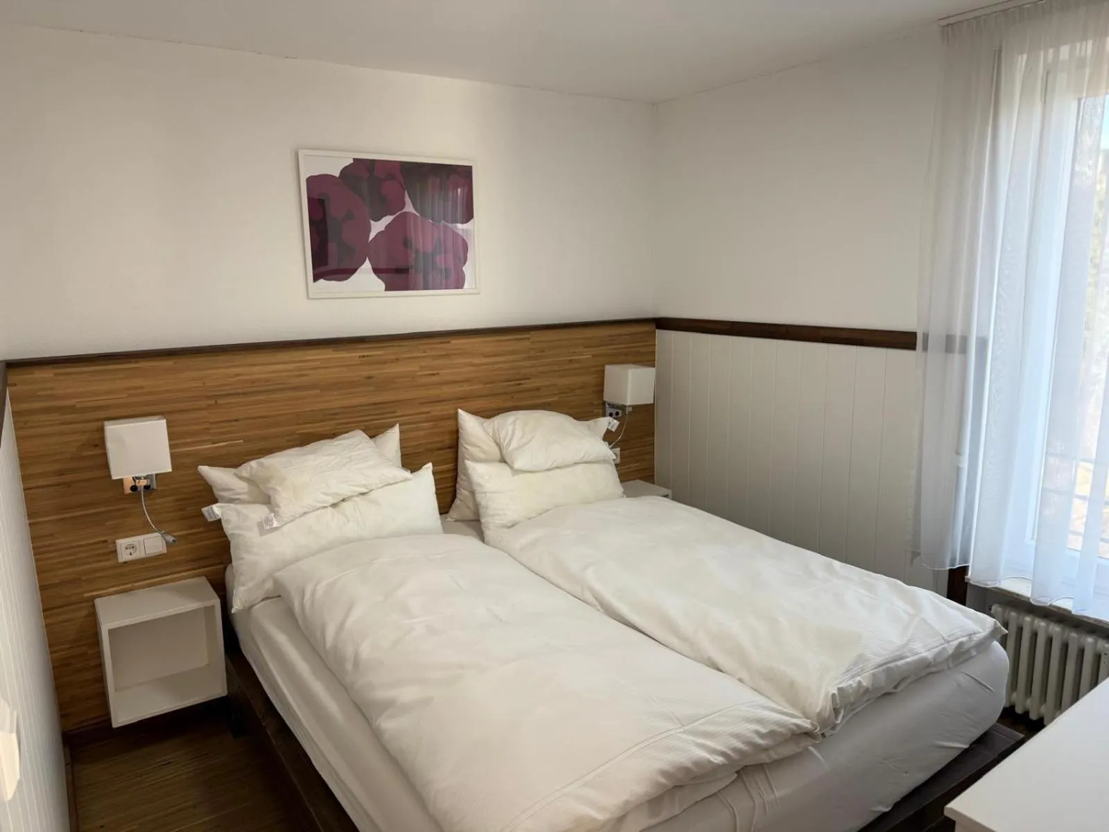 Bed in Hotel Schöne Aussicht