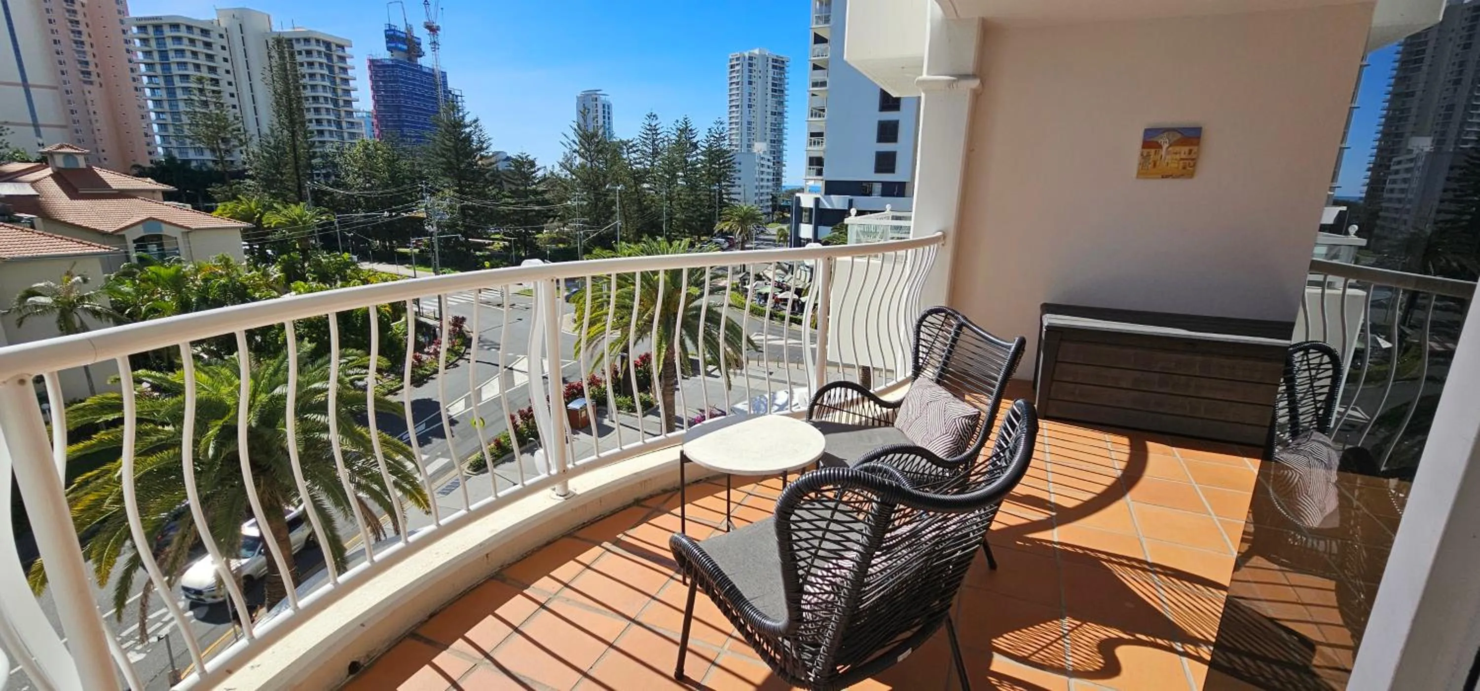 Balcony/Terrace in Broadbeach Holiday Apartments