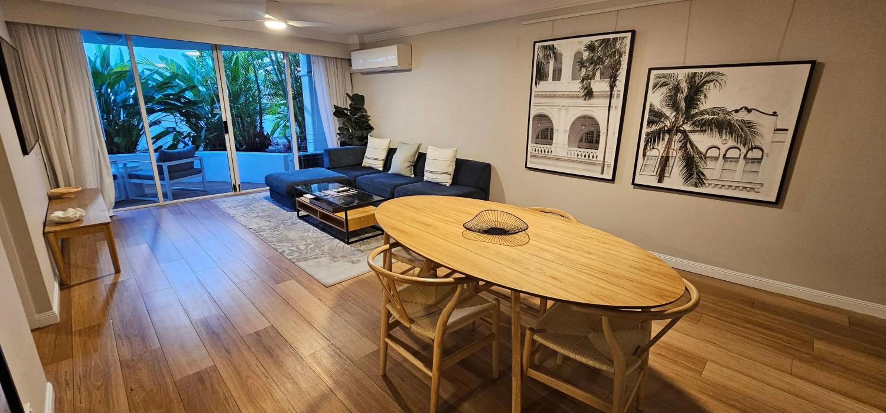 Living room in Broadbeach Holiday Apartments