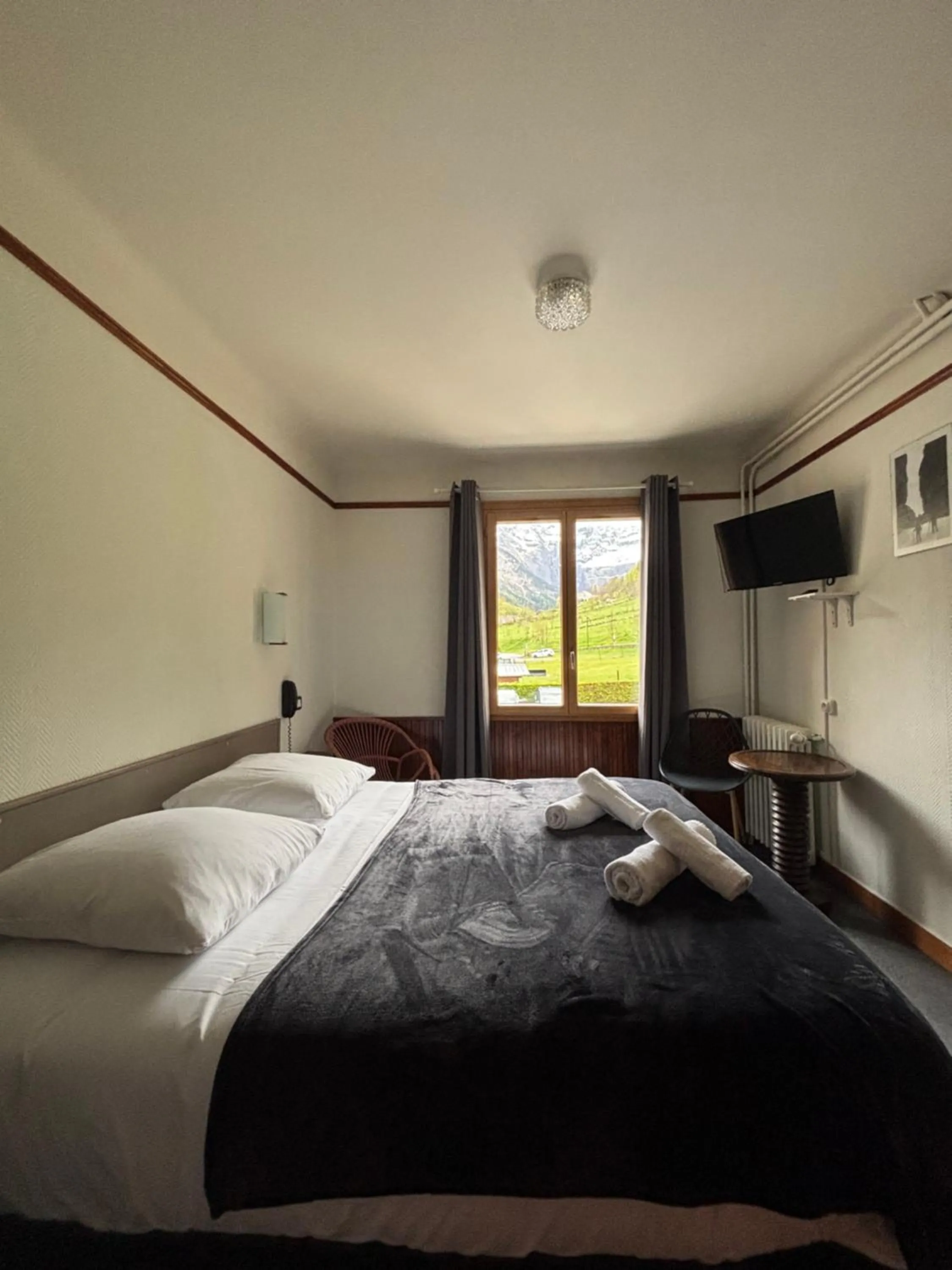 Bed in Hotel le Taillon