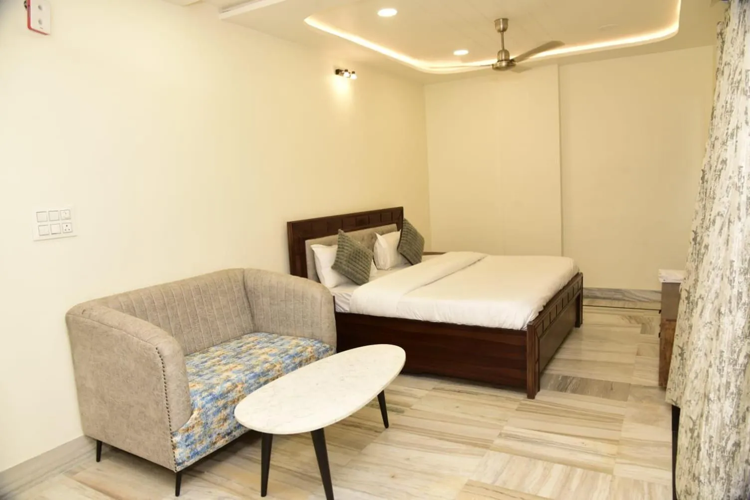 Bed in Holiday Out Hotel