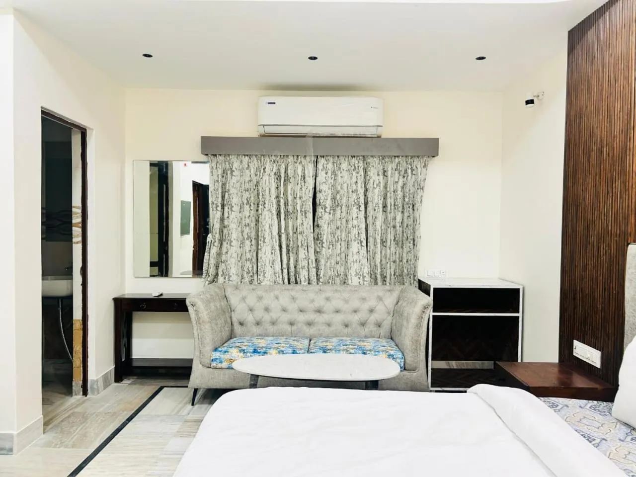 Bed in Holiday Out Hotel