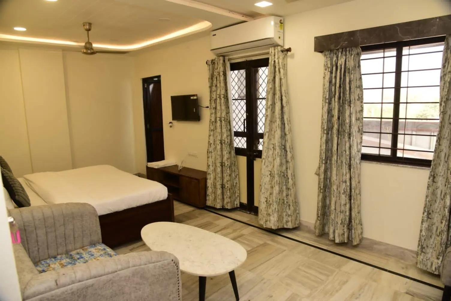 Bed in Holiday Out Hotel