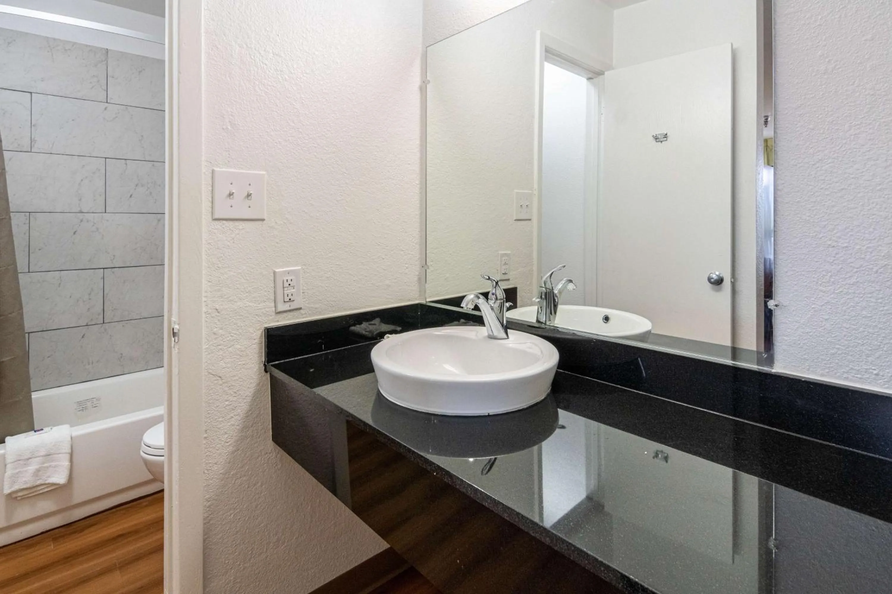 Bathroom in Motel 6 Abilene, TX - East