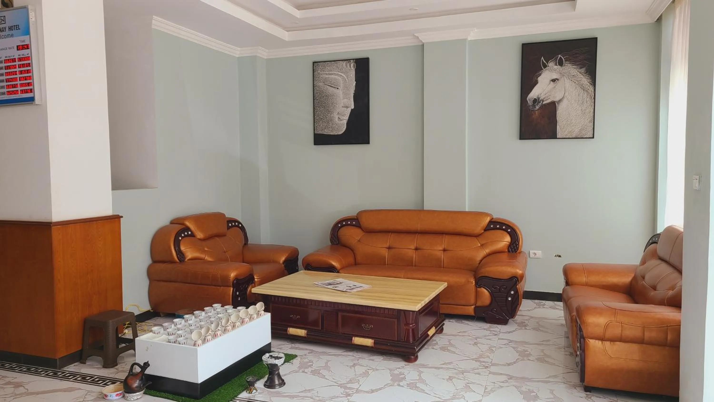 Lobby or reception in Nahusenay hotel