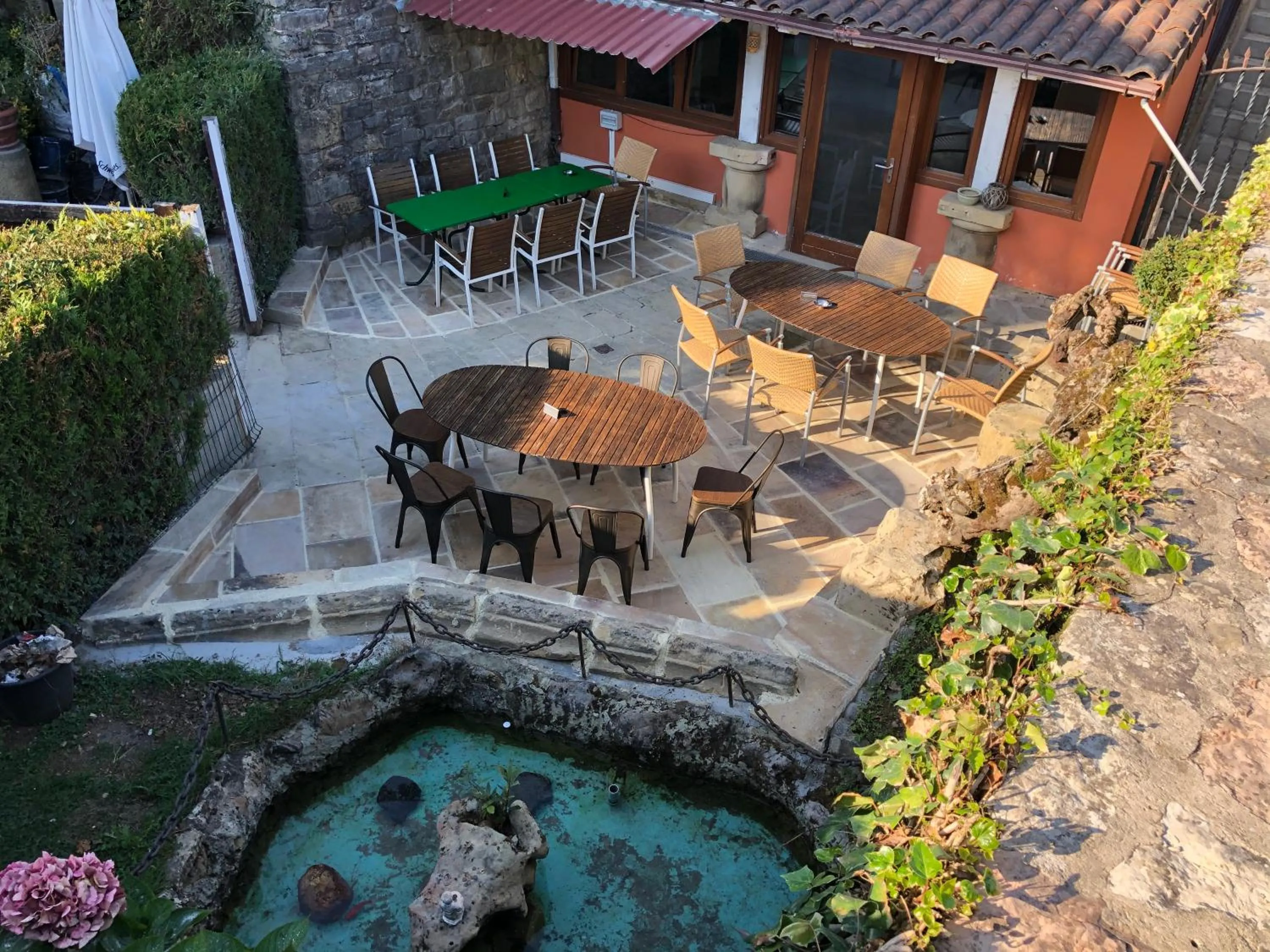 Patio in Hotel Palacio Obispo