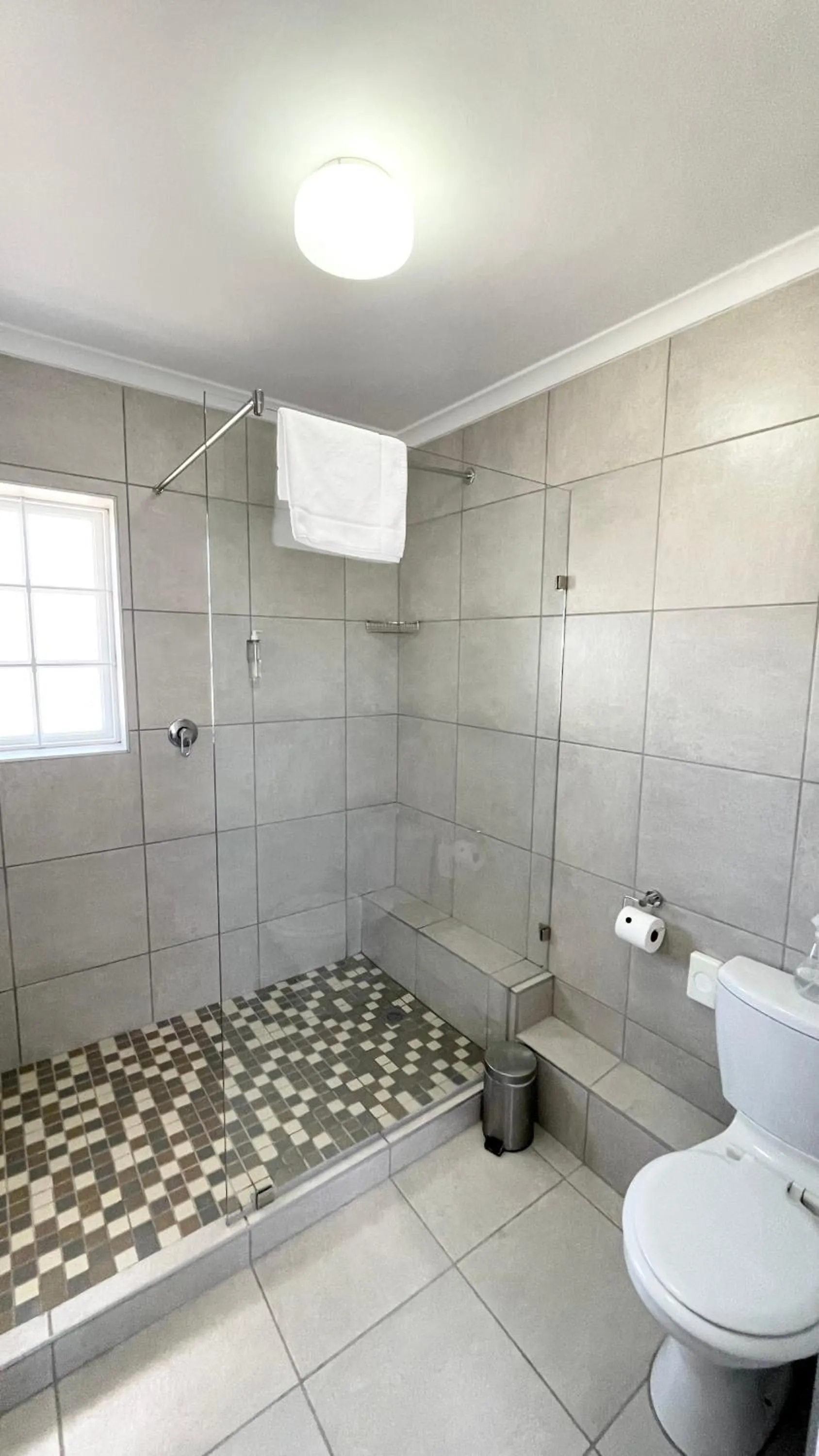 Shower in Millard Crescent Guest House