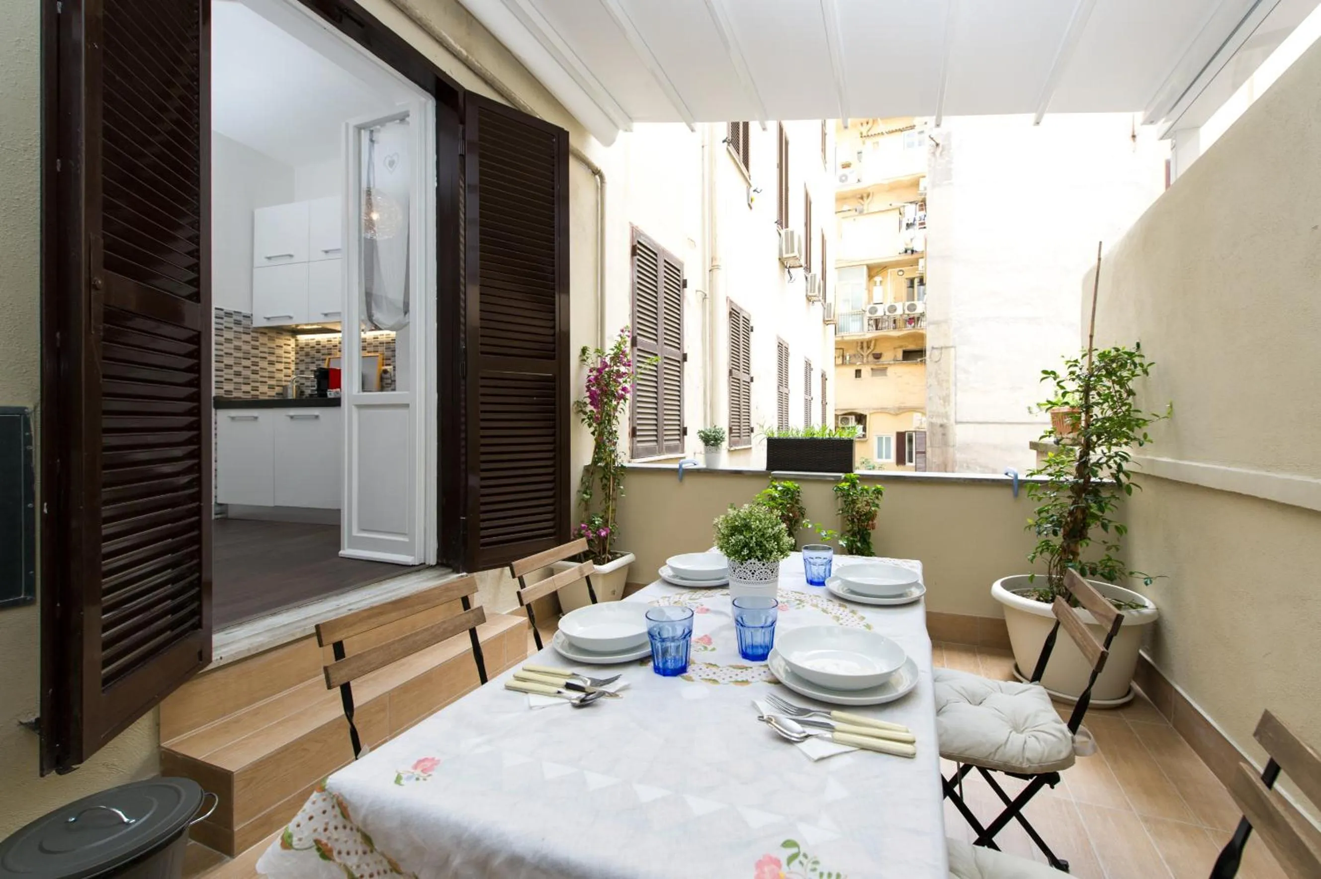 Balcony/Terrace in Nido all'Aventino