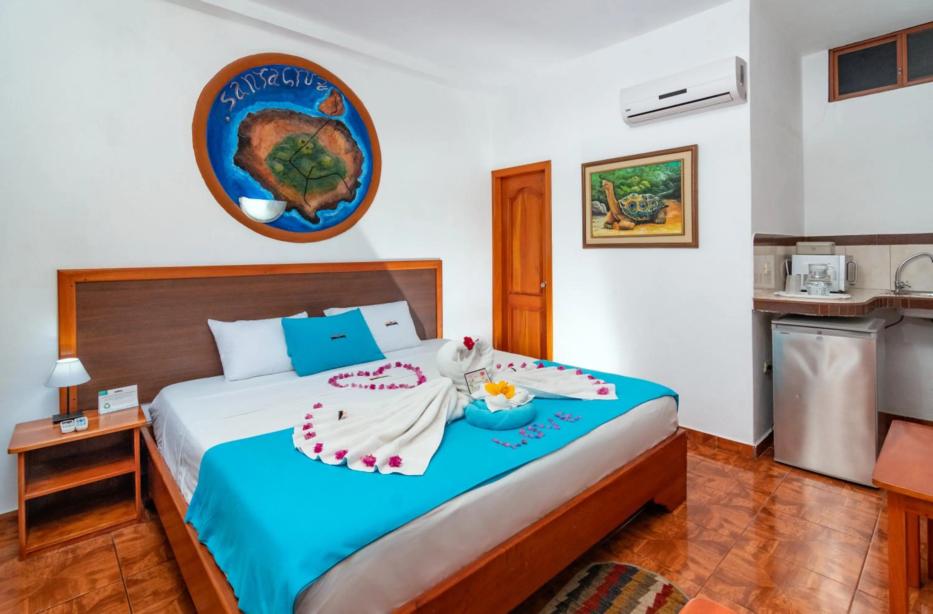 Bed in Hotel Coloma Galapagos