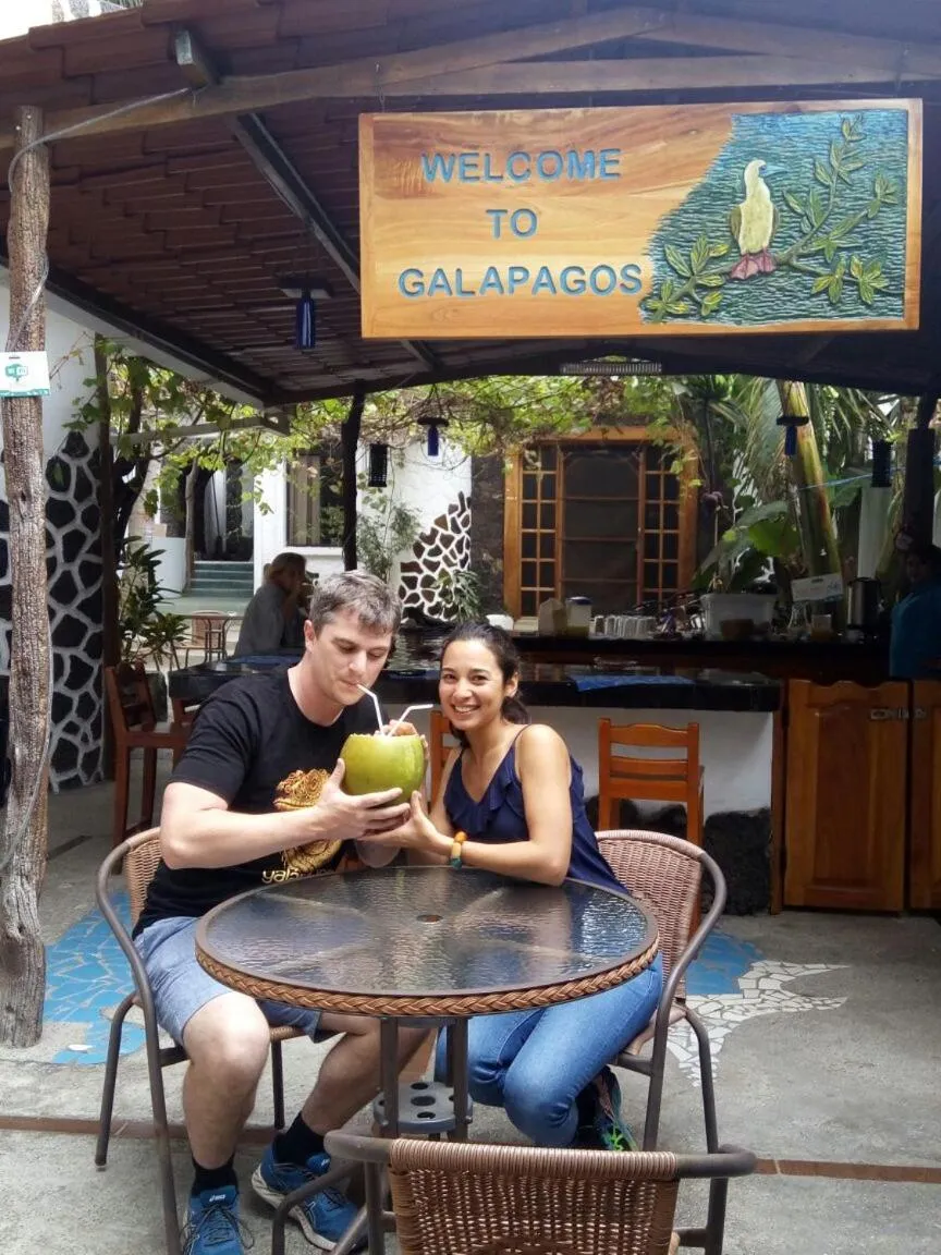 group of guests in Hotel Coloma Galapagos