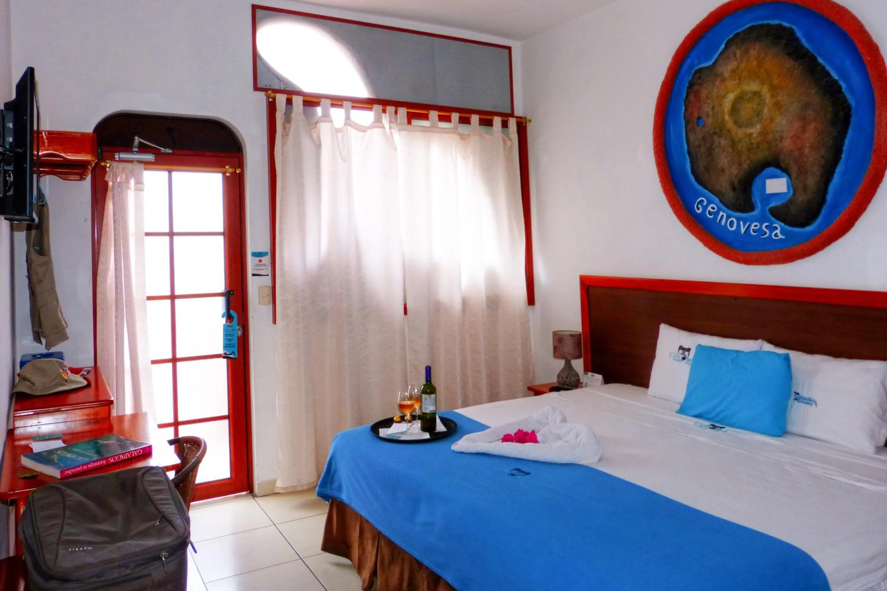 Bed in Hotel Coloma Galapagos