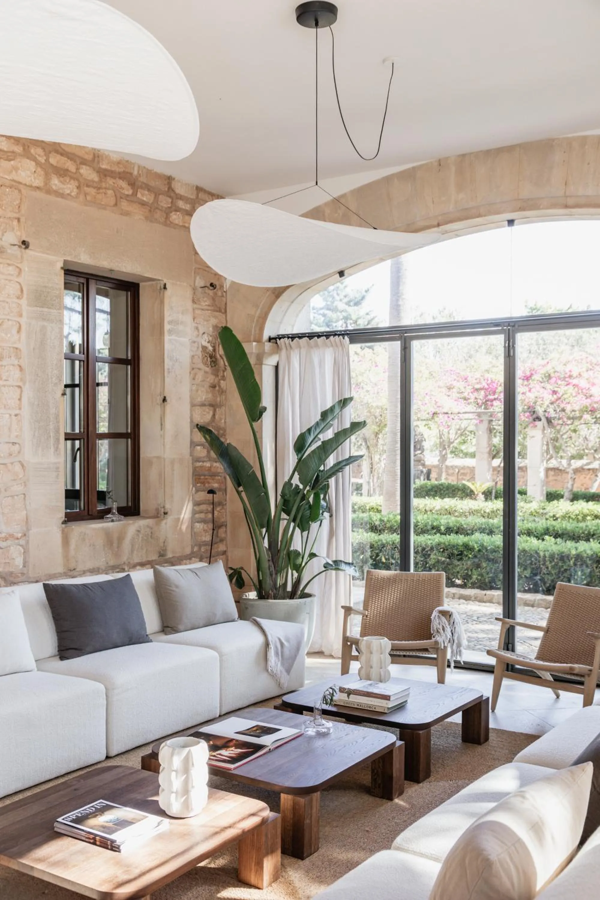 Seating area in Cal Reiet Holistic Retreat