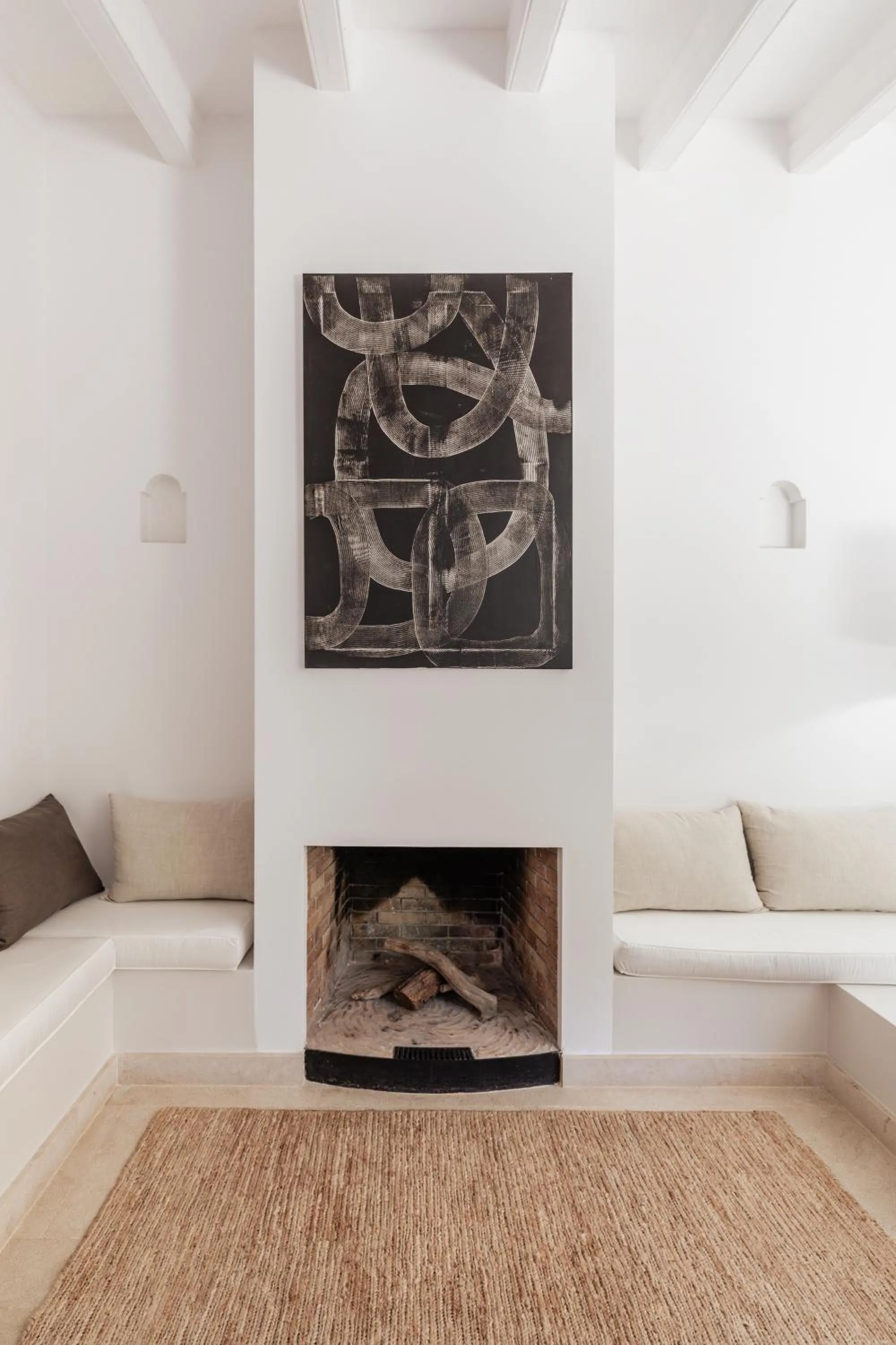 Living room in Cal Reiet Holistic Retreat