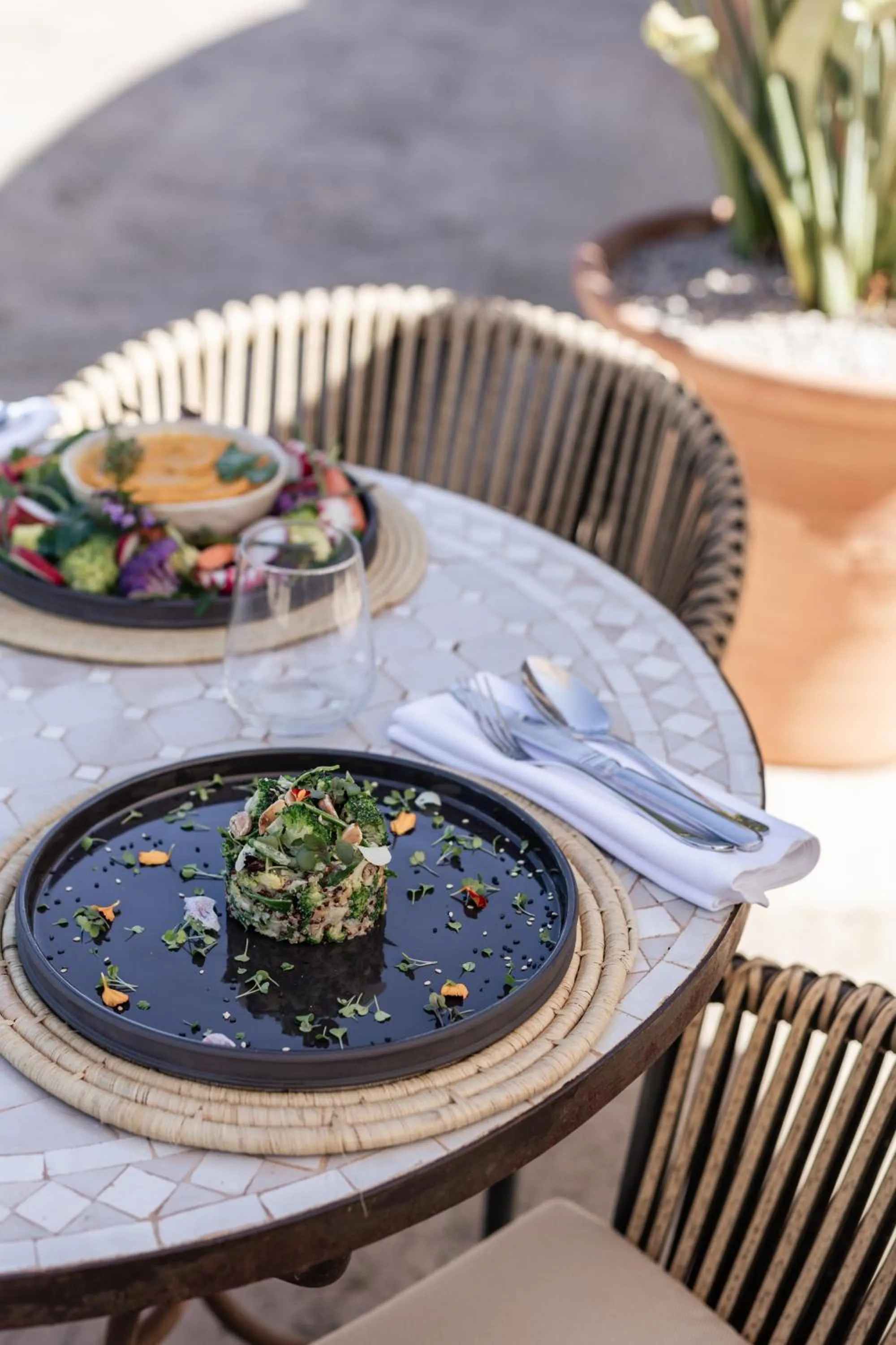 Food and drinks in Cal Reiet Holistic Retreat