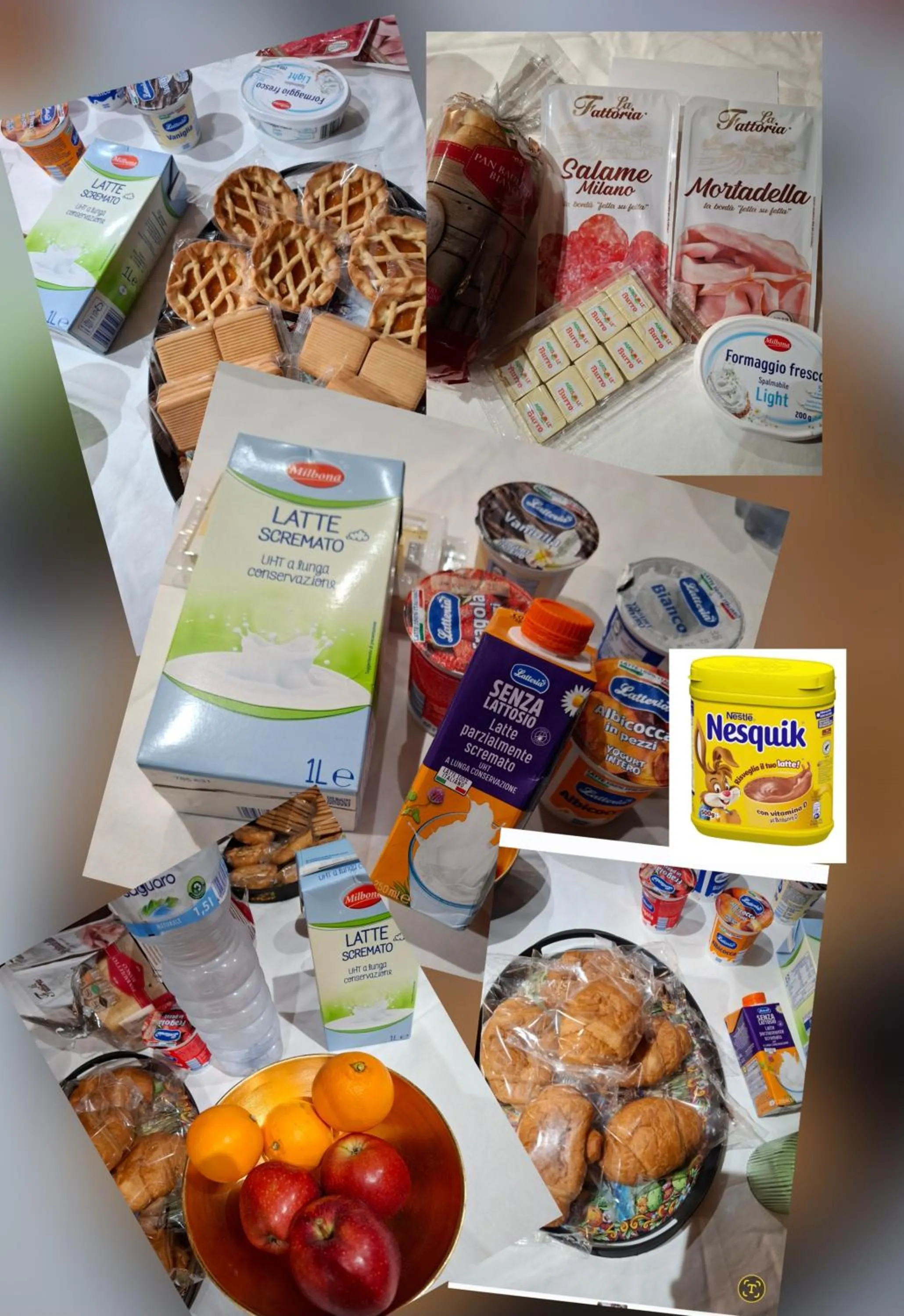 Breakfast in Le Lumìe "Bed, Breakfast end Kitchen in the Room"