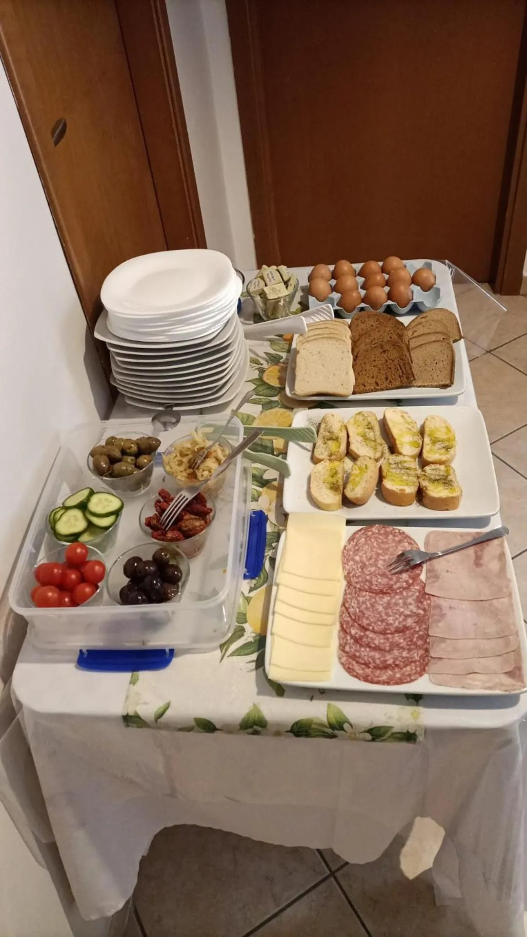 Breakfast in B&B Al Dammuso