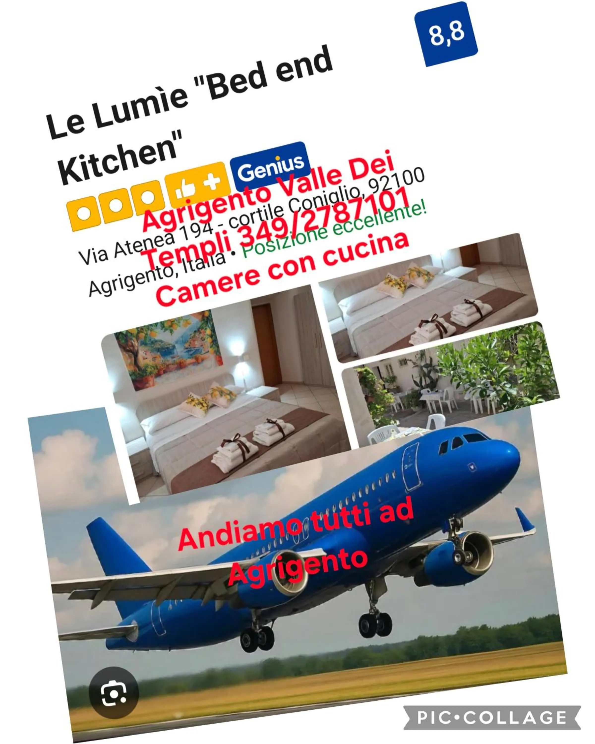 Nearby landmark in Le Lumìe "Bed, Breakfast end Kitchen in the Room"