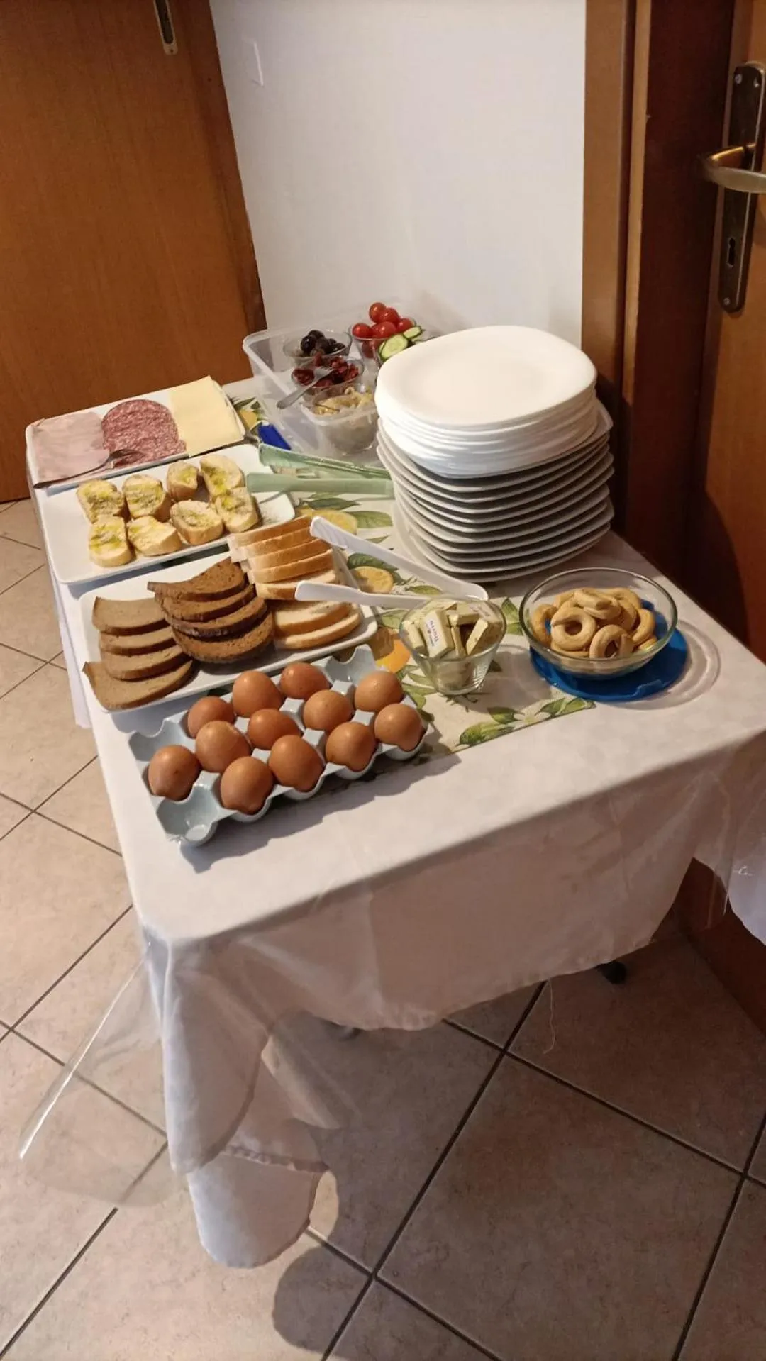 Breakfast in B&B Al Dammuso