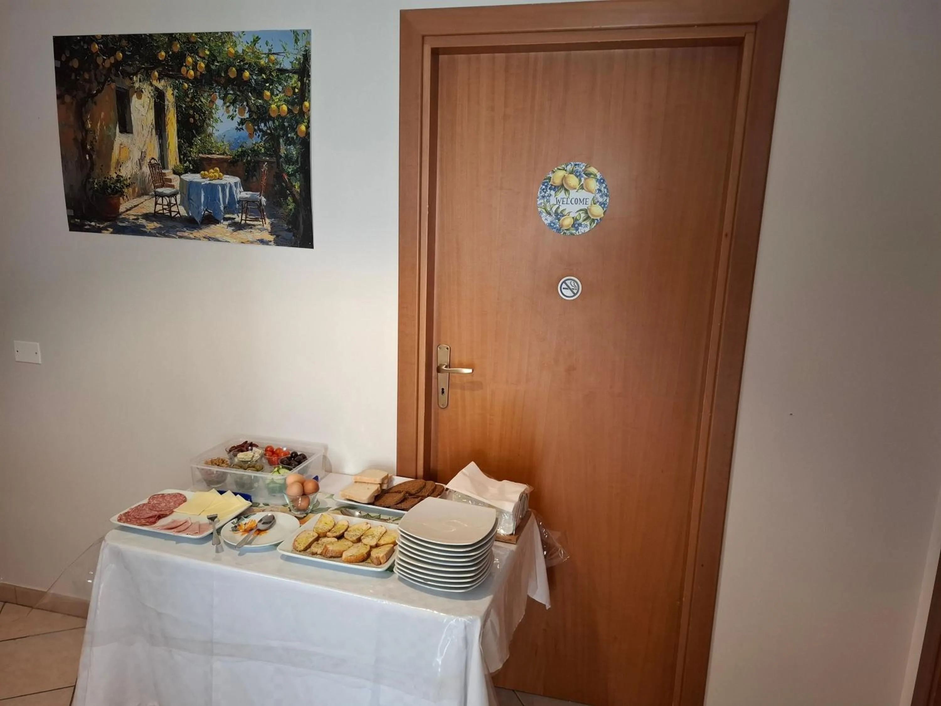 Breakfast in B&B Al Dammuso