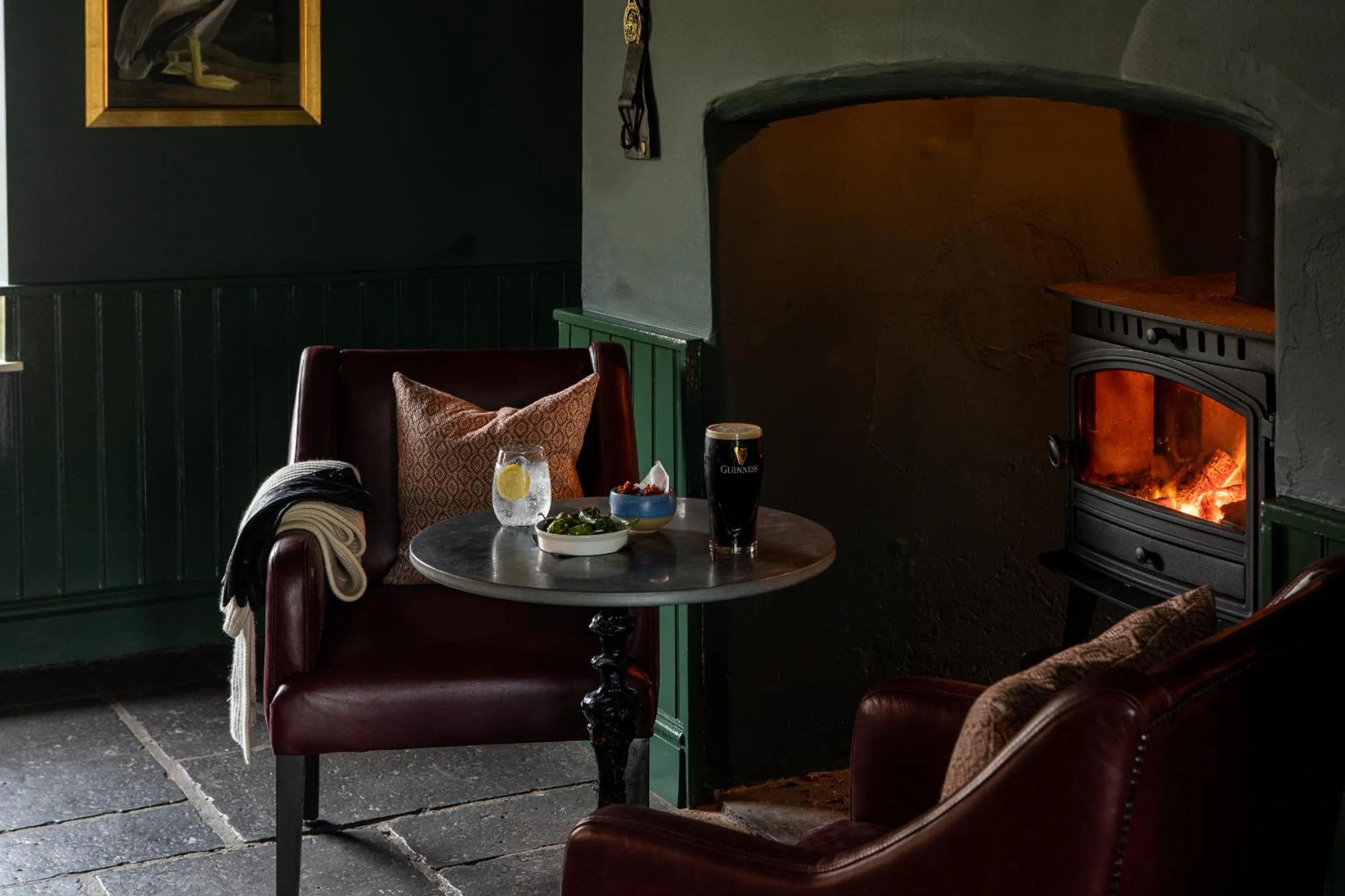 Lounge or bar in The George at Backwell