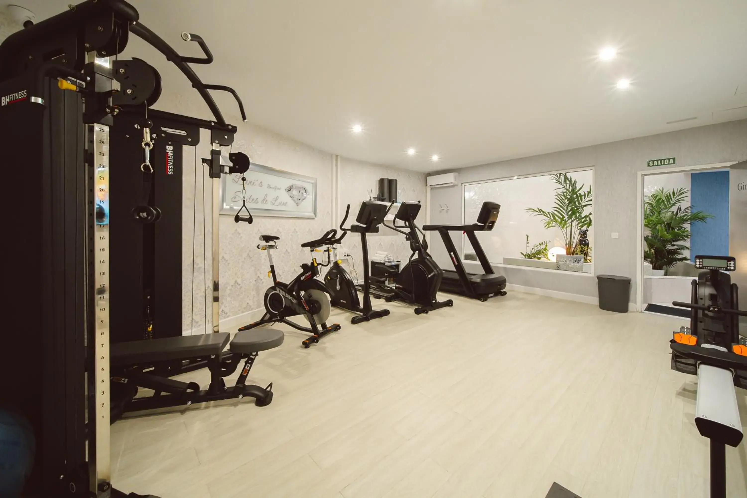 Fitness centre/facilities in Lani's Suites de Luxe - Adults Only Fitness centre/facilities in Lani's Suites de Luxe - Adults Only