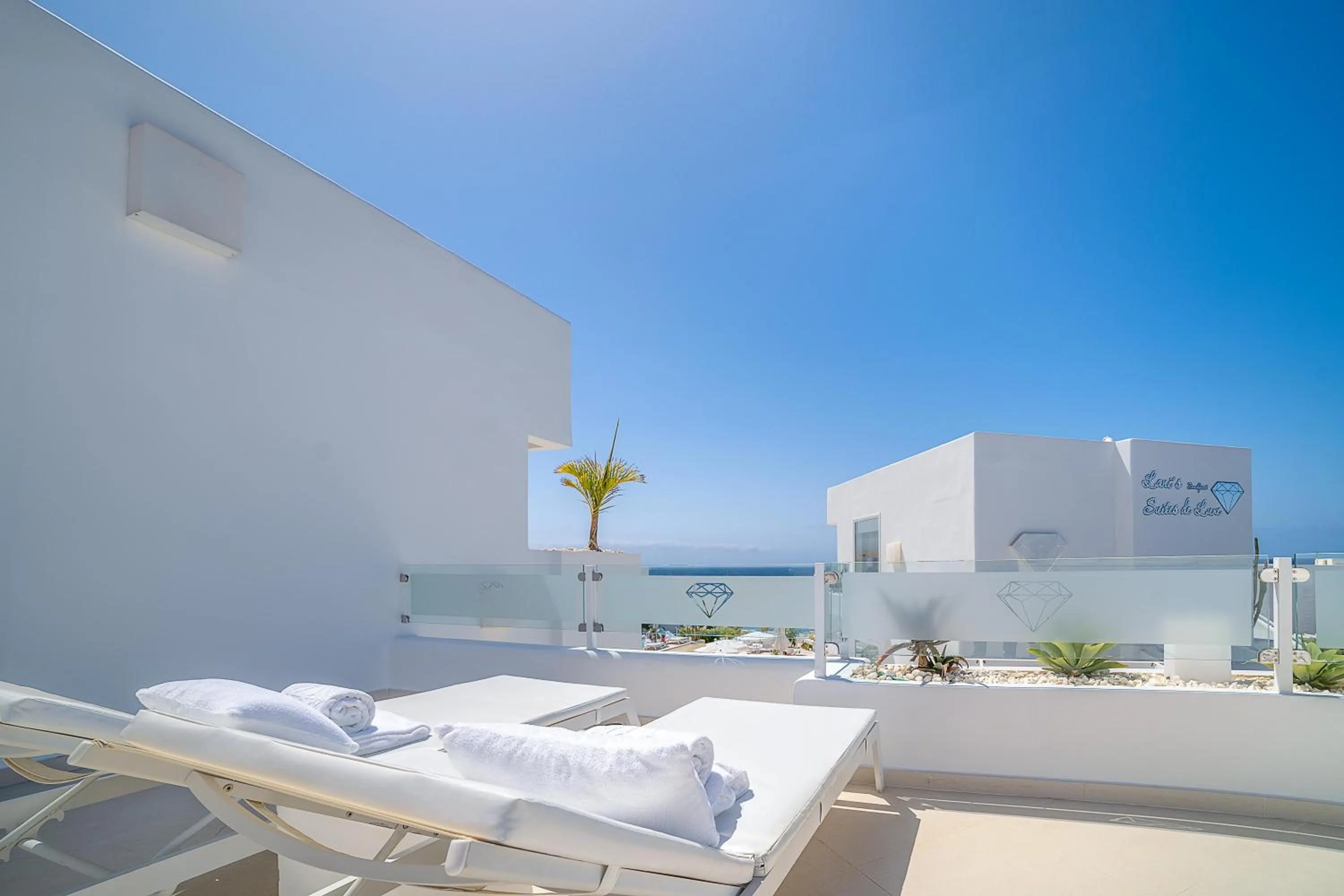 Balcony/Terrace in Lani's Suites de Luxe - Adults Only