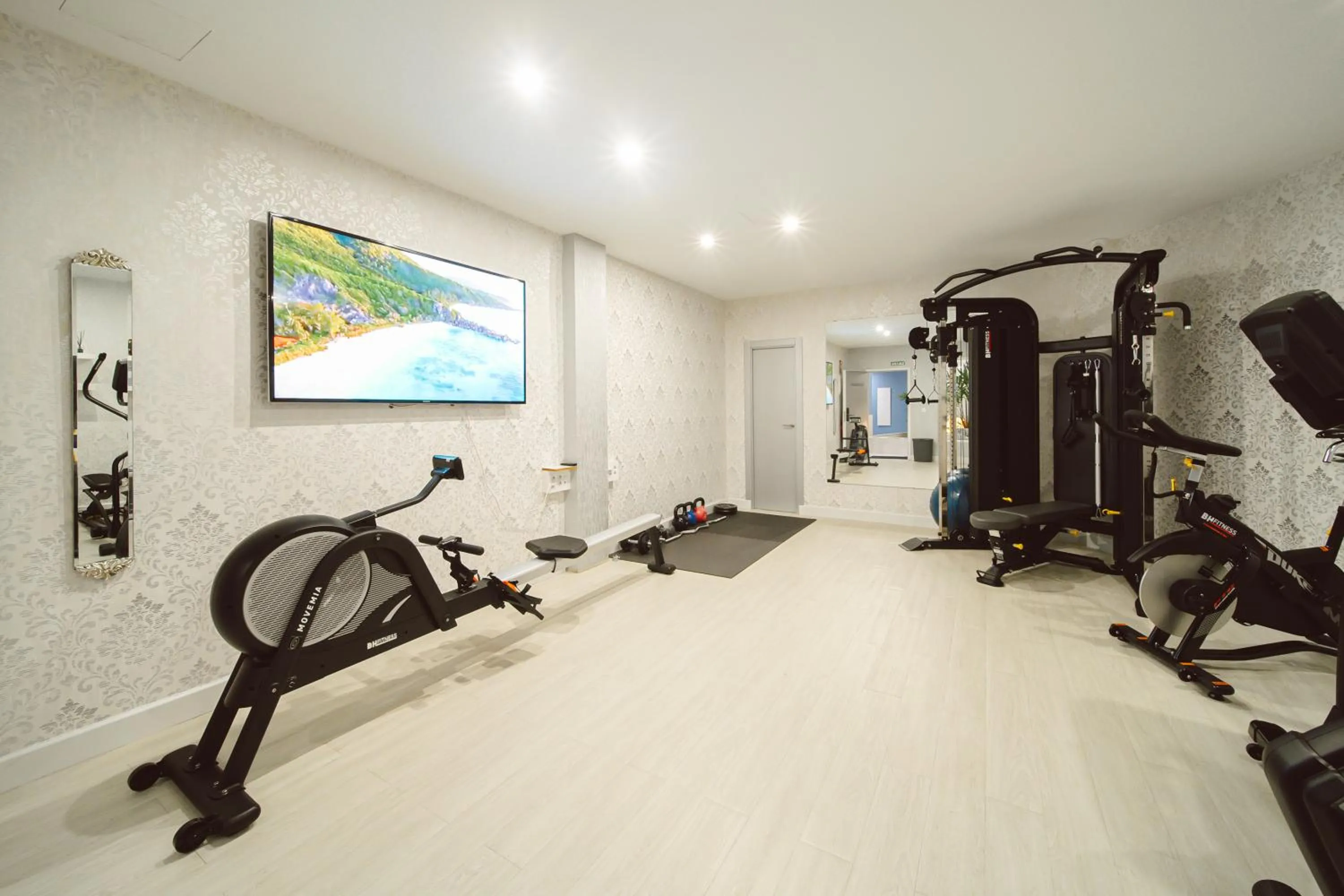 Fitness centre/facilities in Lani's Suites de Luxe - Adults Only