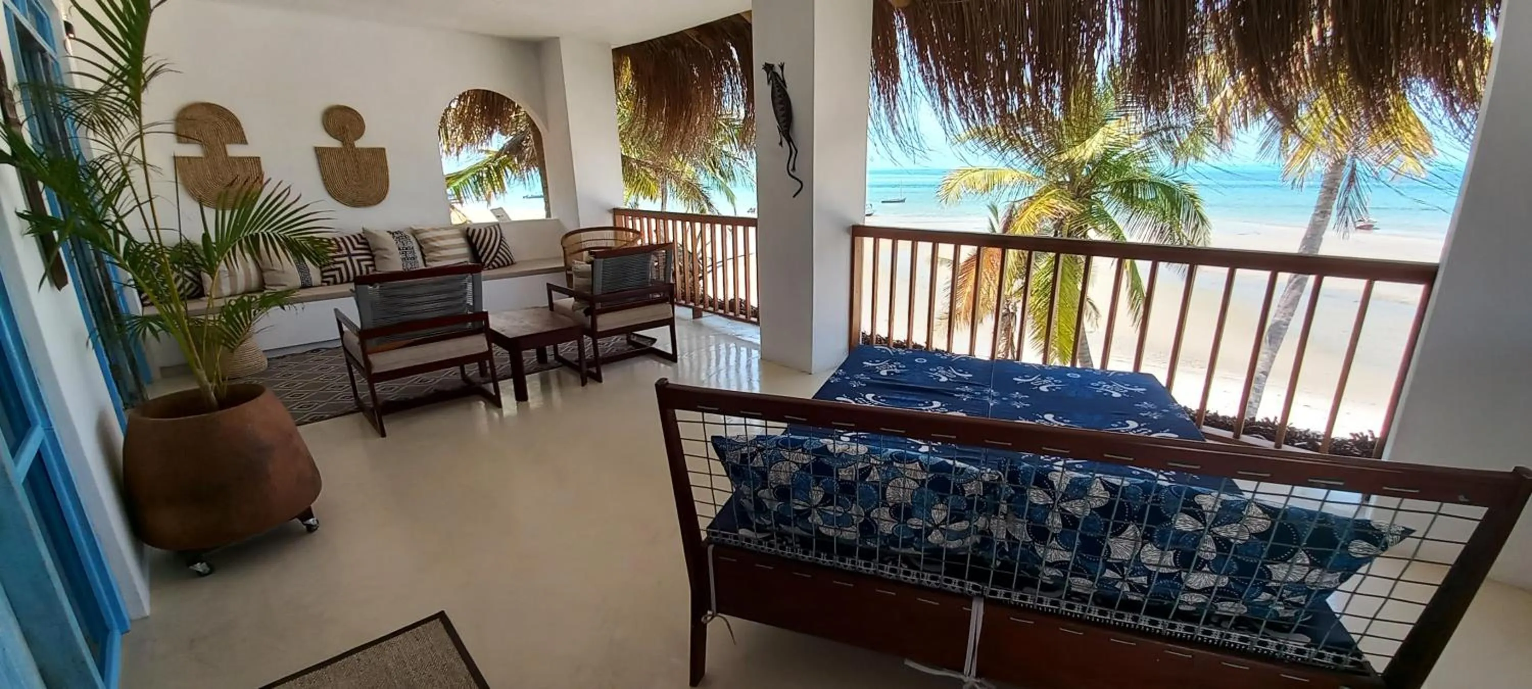 Balcony/Terrace in Baobab Beach Vilanculos