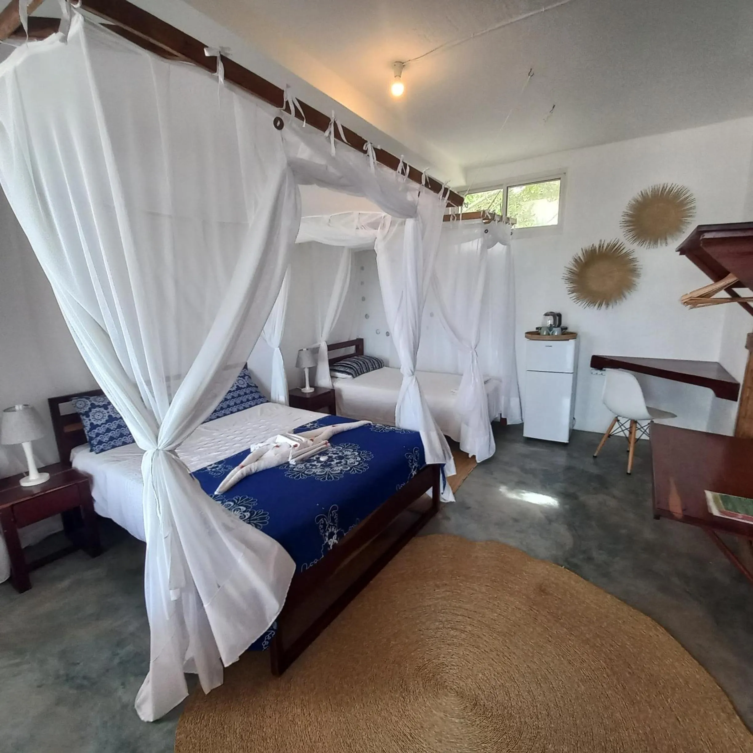 Coffee/tea facilities, Bed in Baobab Beach Vilanculos