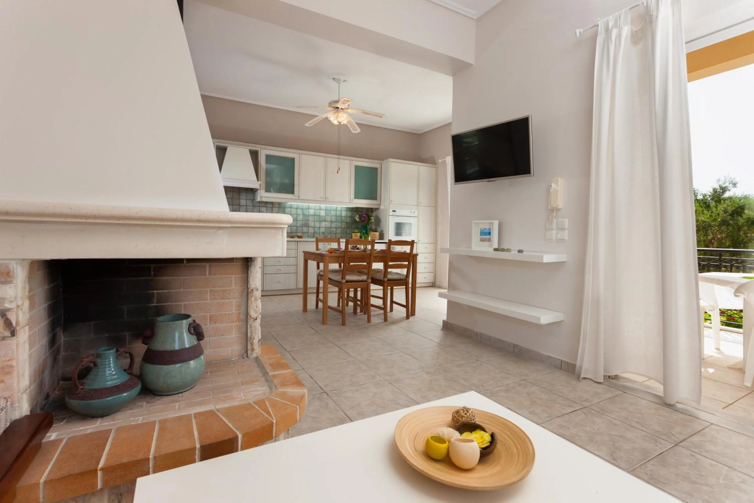 Seating area in Galatea