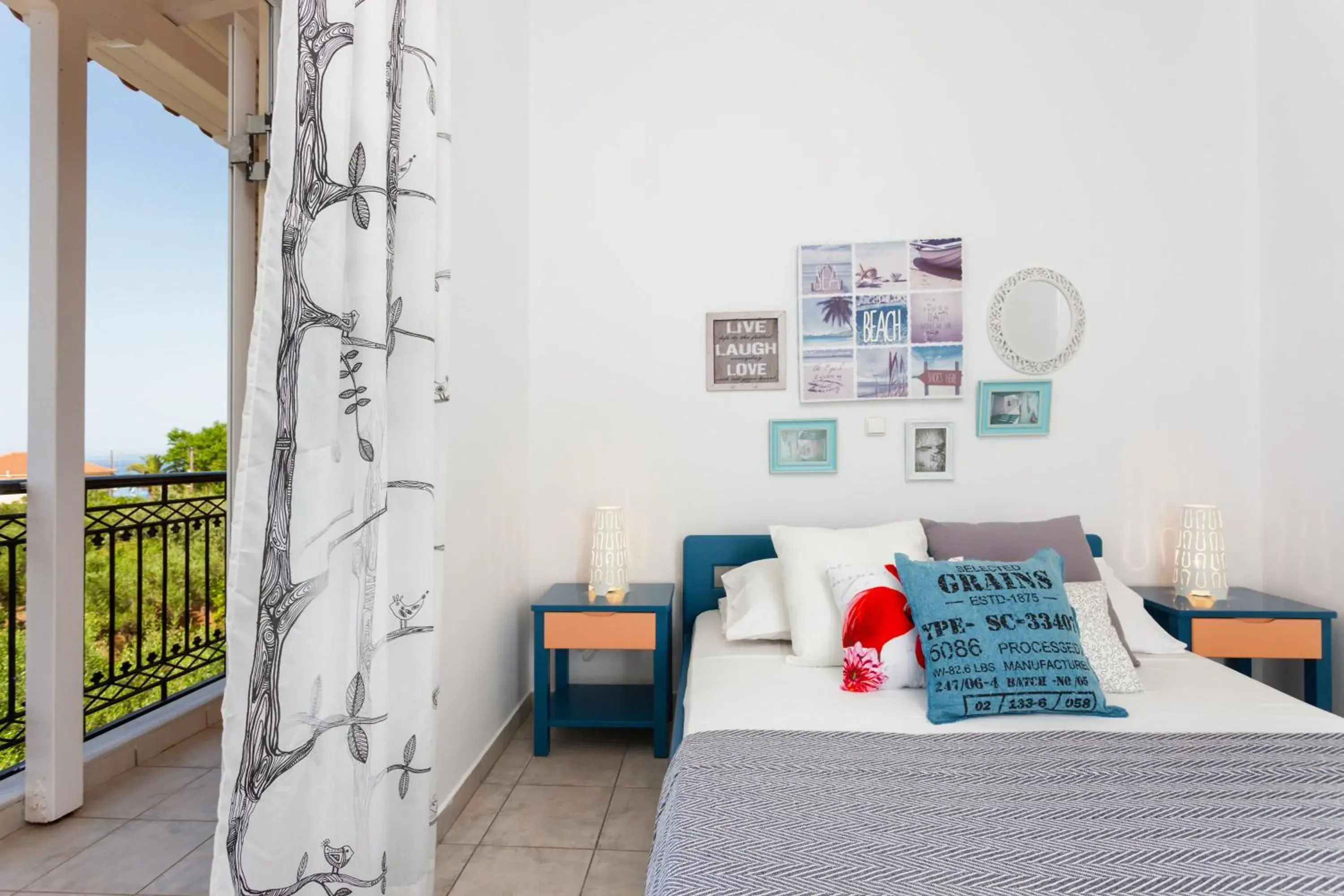 Bedroom, Bed in Galatea Bedroom, Bed in Galatea