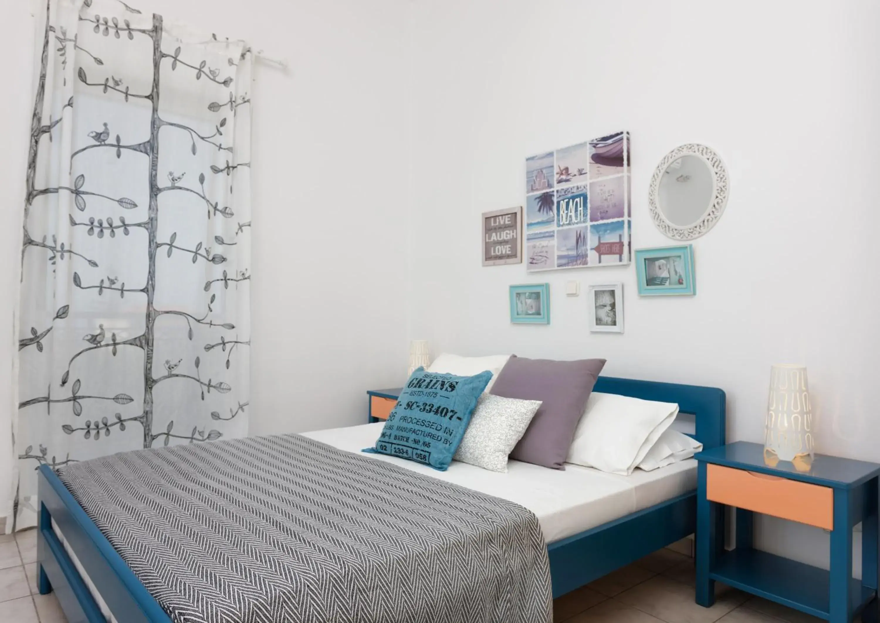 Bedroom, Bed in Galatea Bedroom, Bed in Galatea