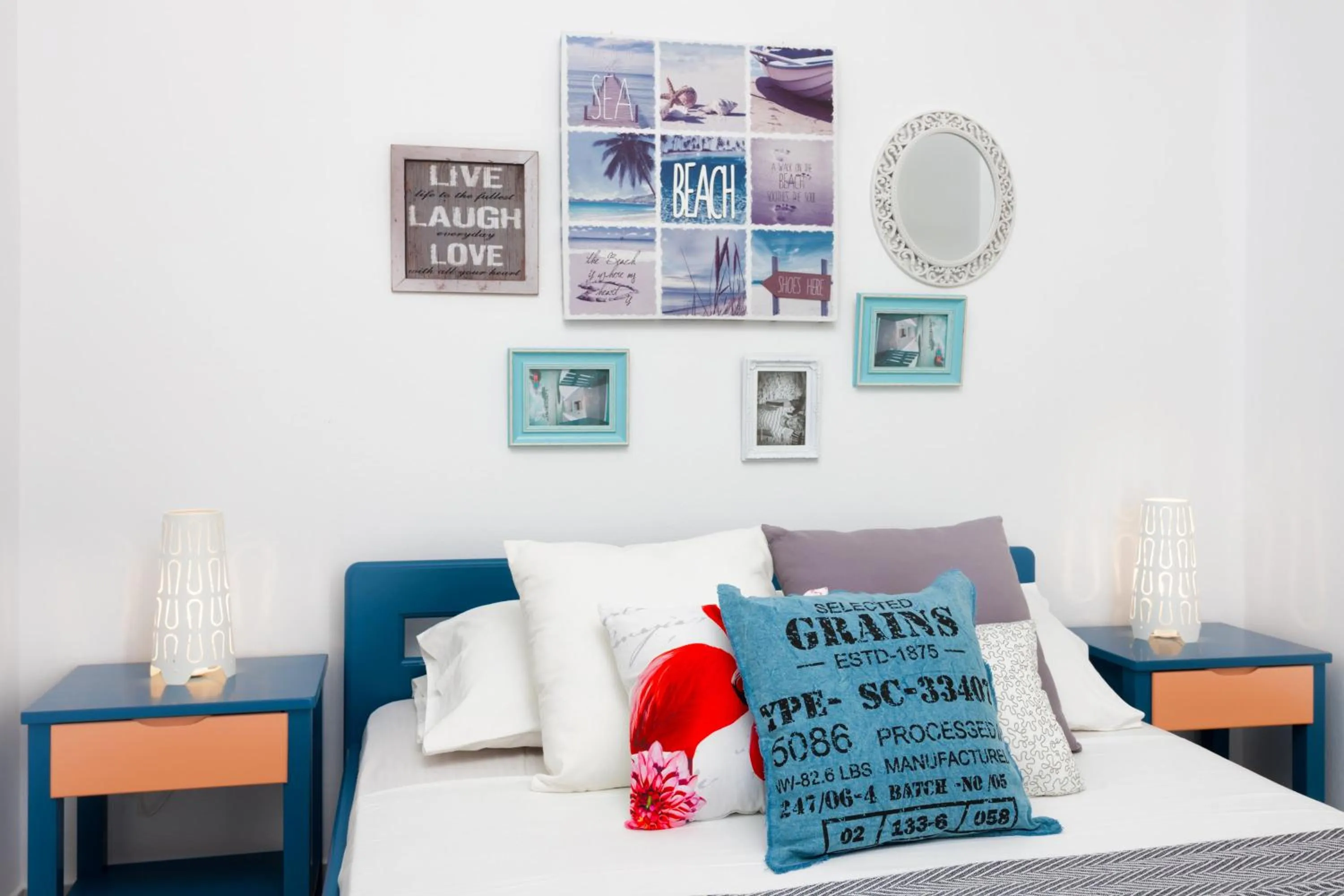 Bedroom, Bed in Galatea