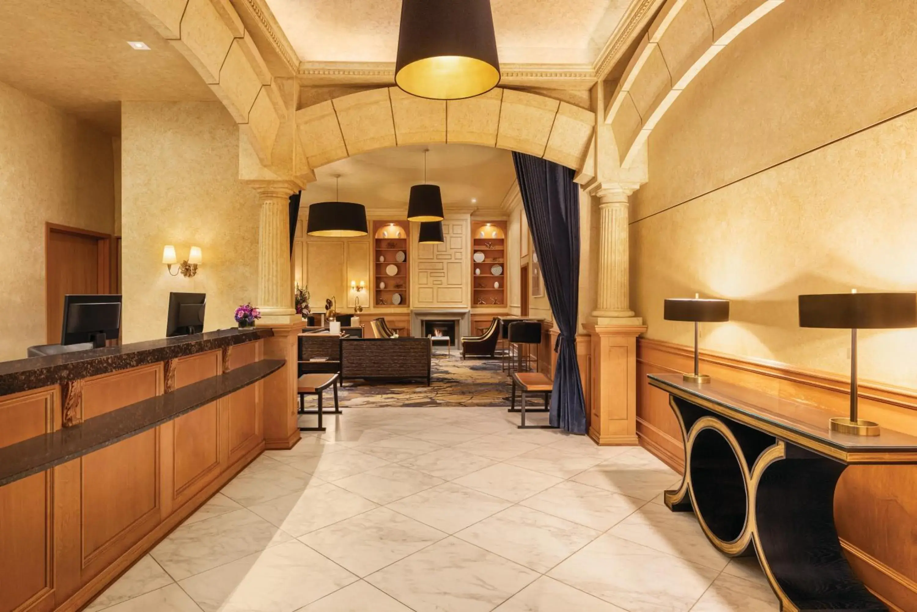 Lobby or reception in Executive Hotel Le Soleil New York Lobby or reception in Executive Hotel Le Soleil New York