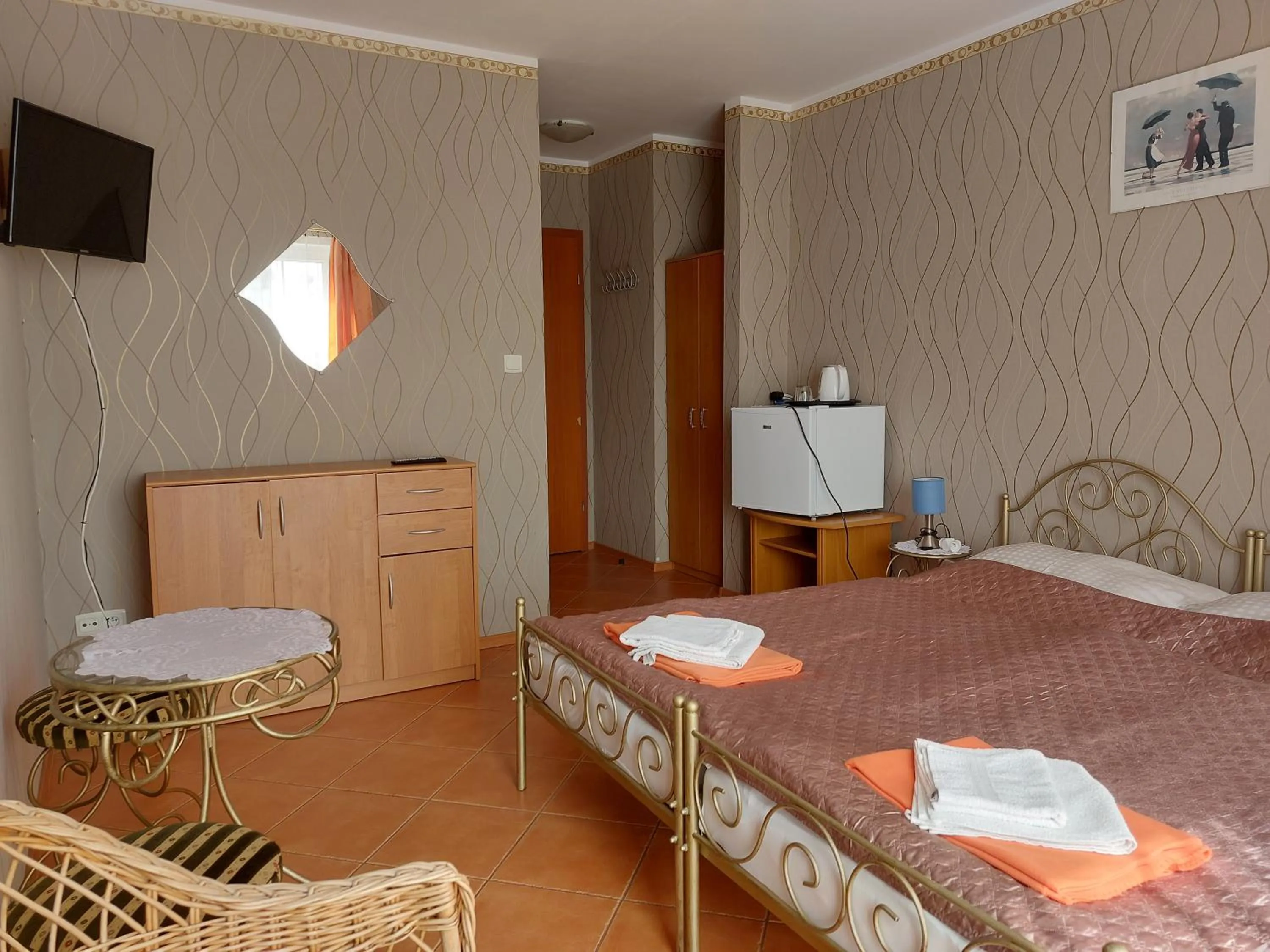 Bed in Willa Secesja