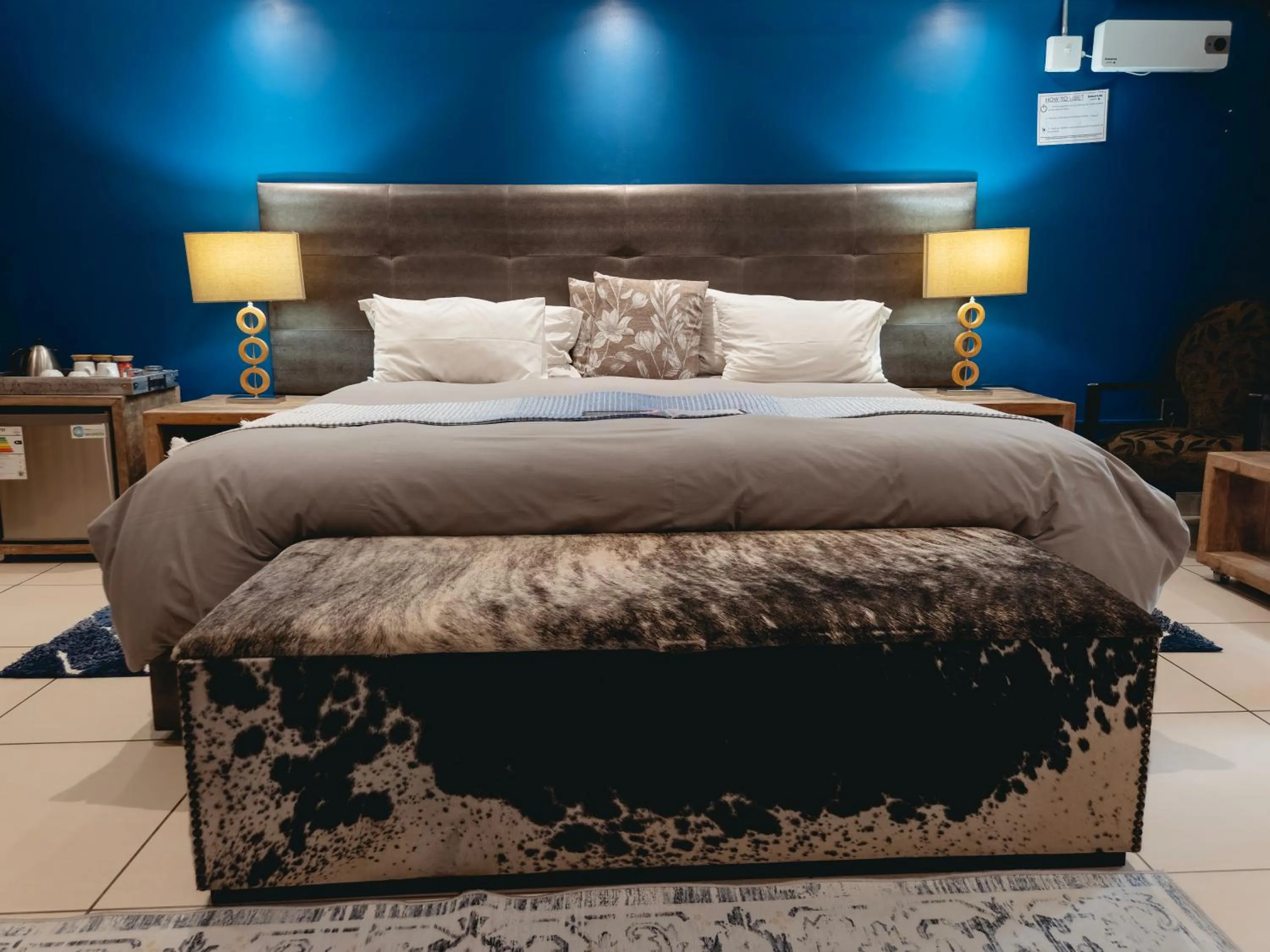 Bed in Highveld Splendour Boutique Bed and Breakfast