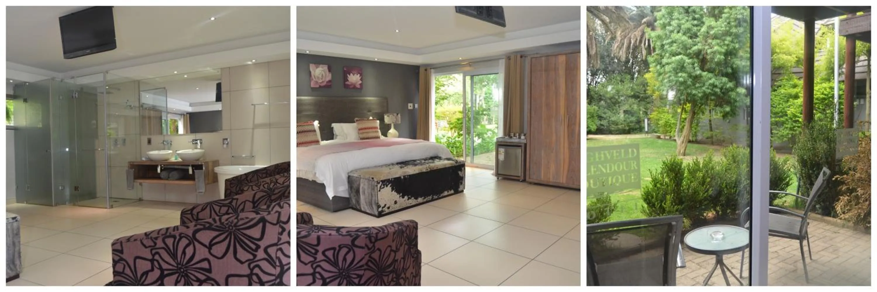 Bed in Highveld Splendour Boutique Bed and Breakfast