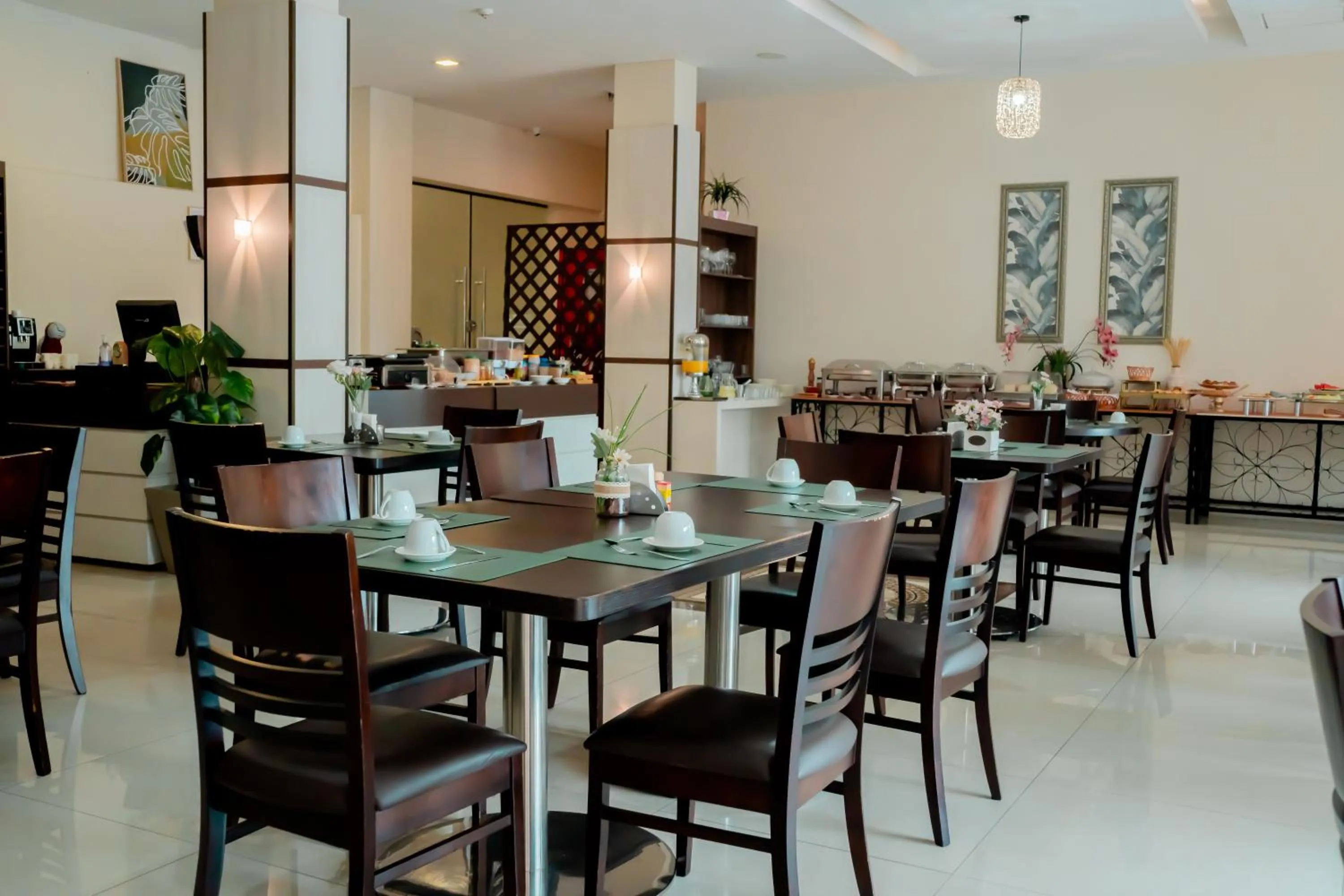 Breakfast in Megal Suites Hotel