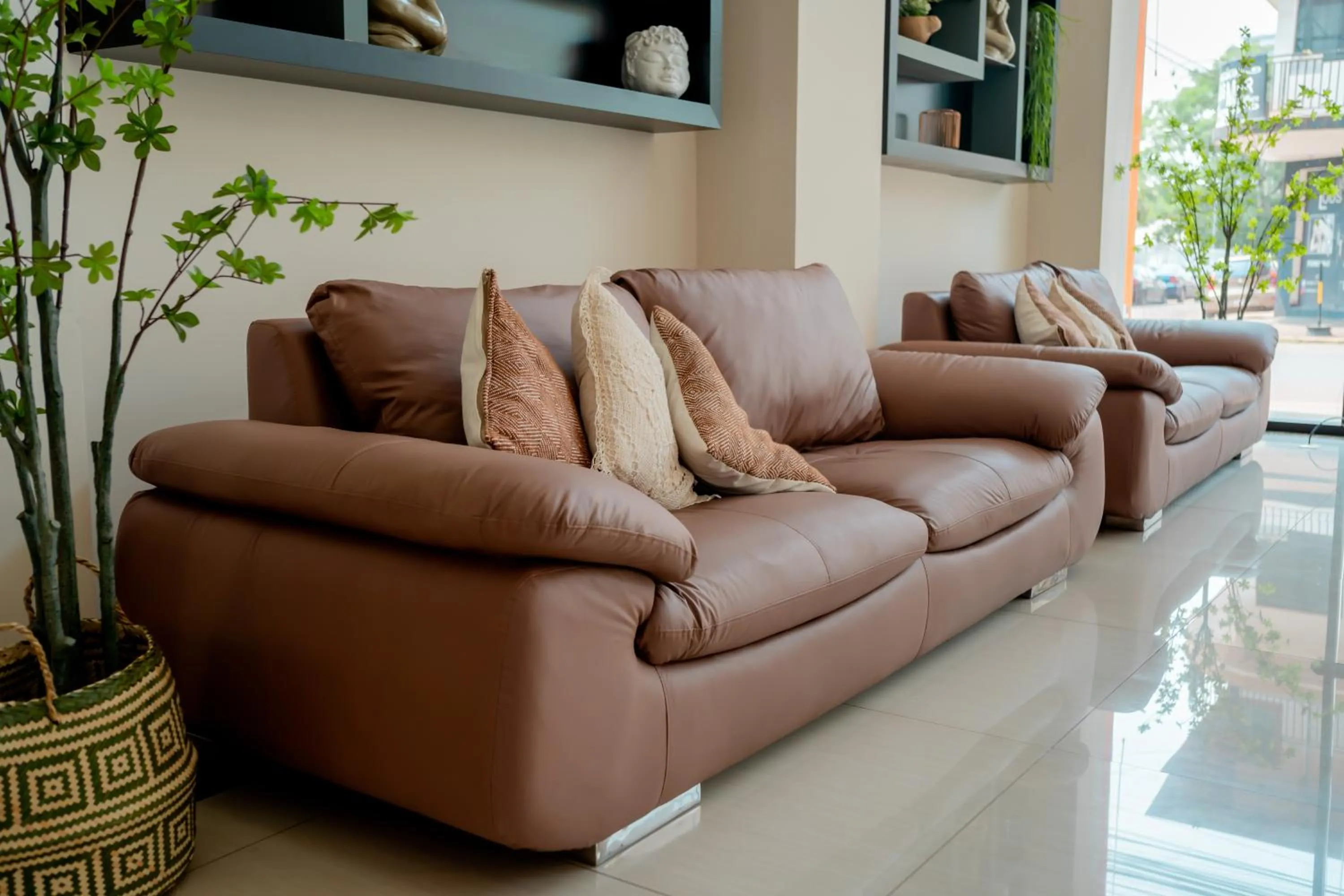 Lobby or reception in Megal Suites Hotel