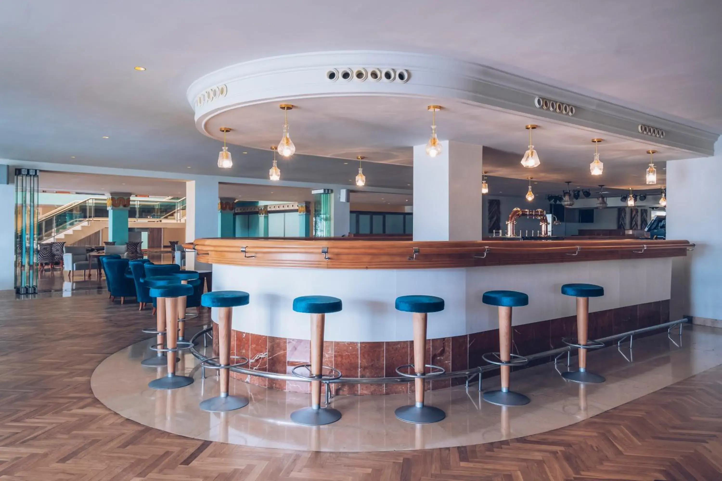 Lounge or bar in Iberostar Selection Fuerteventura Palace Lounge or bar in Iberostar Selection Fuerteventura Palace