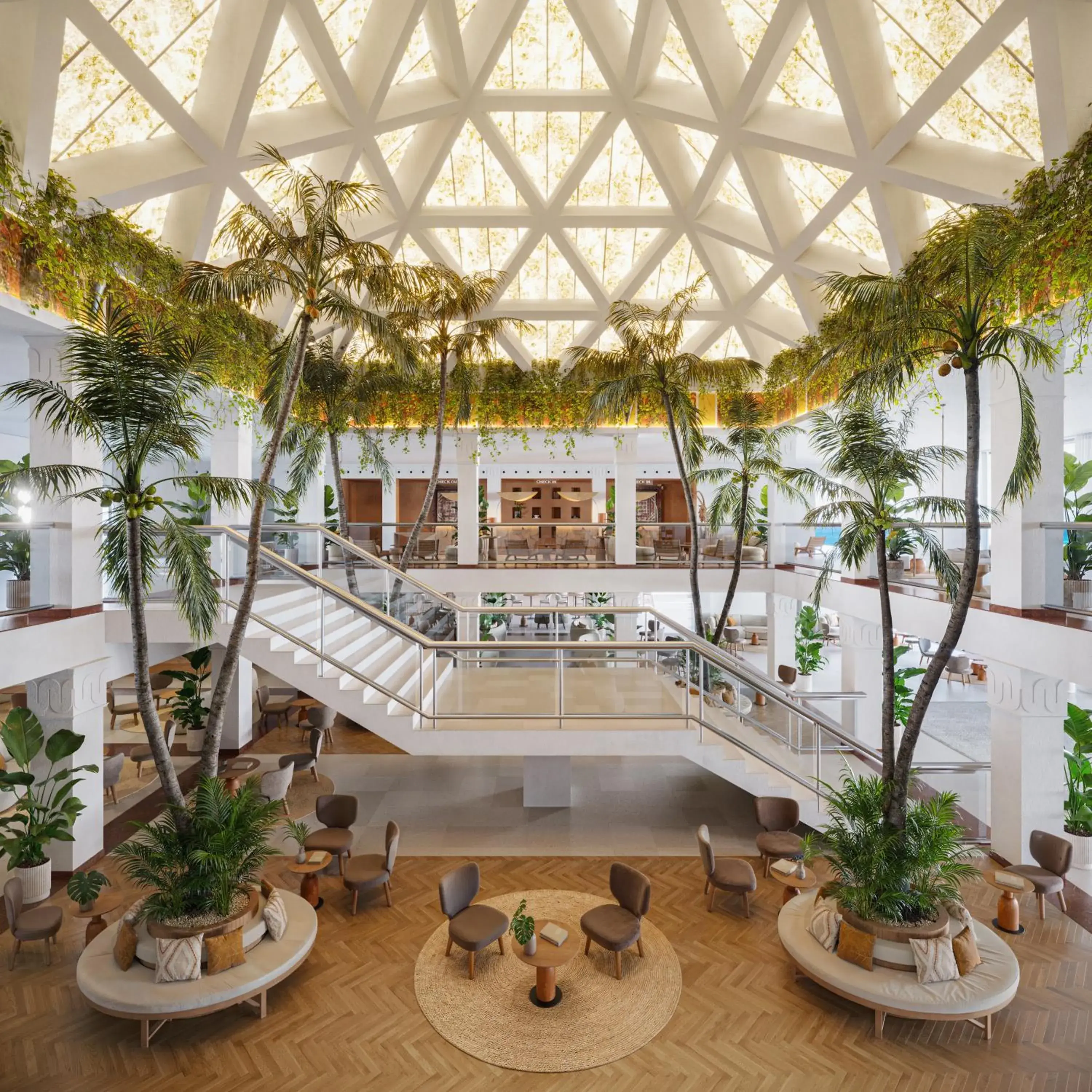 Lobby or reception in Iberostar Selection Fuerteventura Palace Lobby or reception in Iberostar Selection Fuerteventura Palace