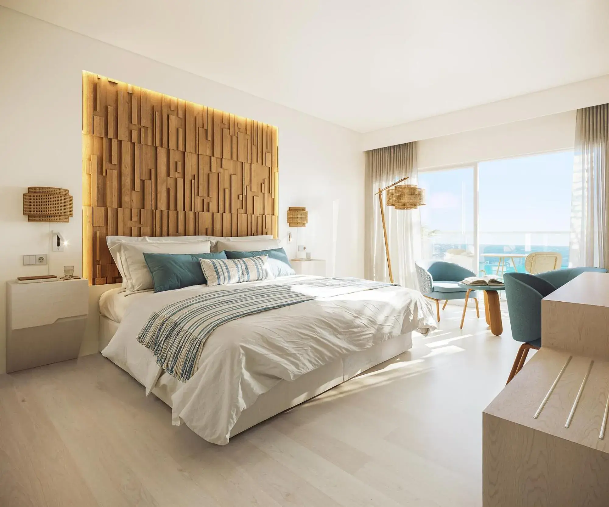 Bedroom, Bed in Iberostar Selection Fuerteventura Palace Bedroom, Bed in Iberostar Selection Fuerteventura Palace